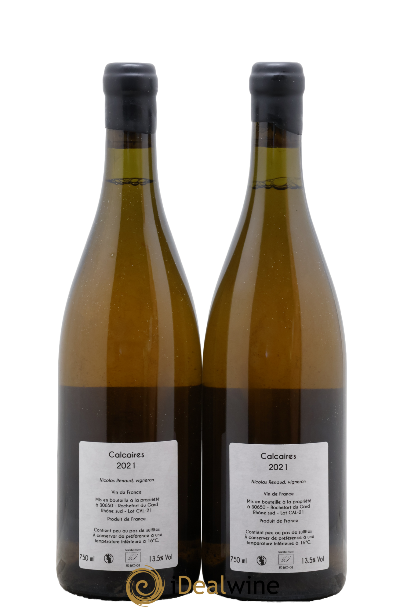 Vin de France Calcaires Clos des Grillons Calcaires 2021 - Lot de 2 bouteilles - 1