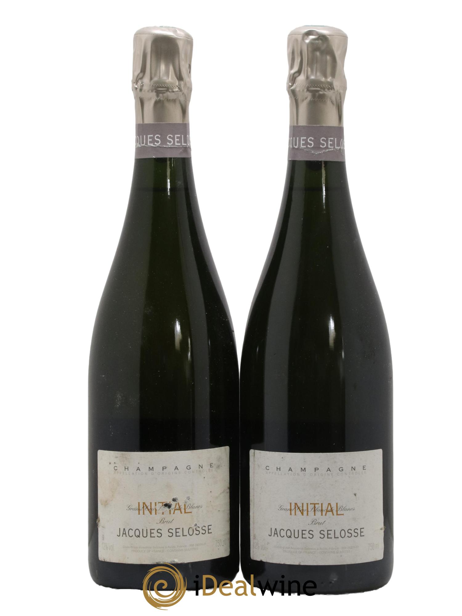 Initial Brut Jacques Selosse - Lot de 2 bouteilles - 0