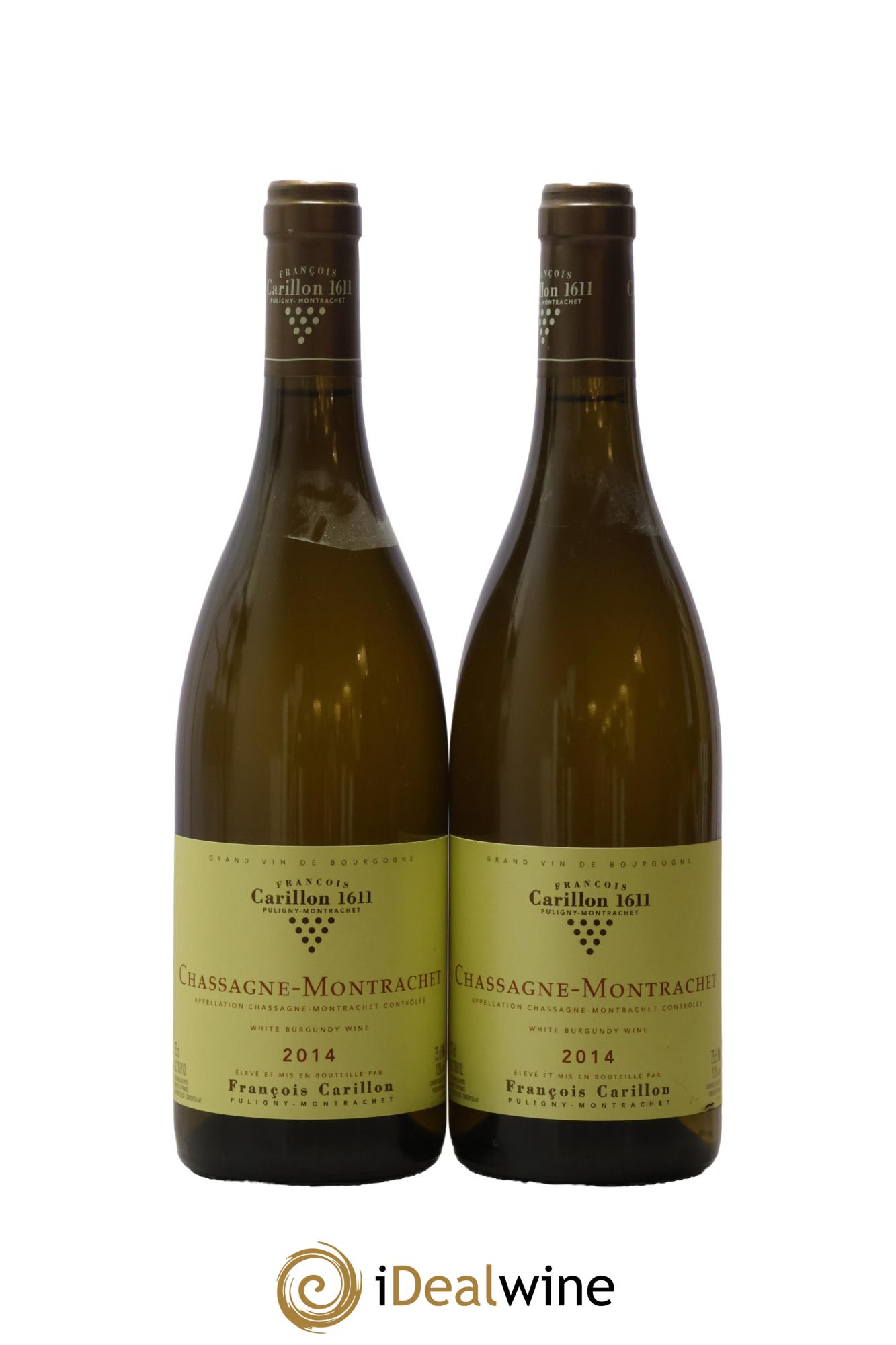 Chassagne-Montrachet François Carillon François Carillon 2014 - Posten von 2 Flaschen - 0