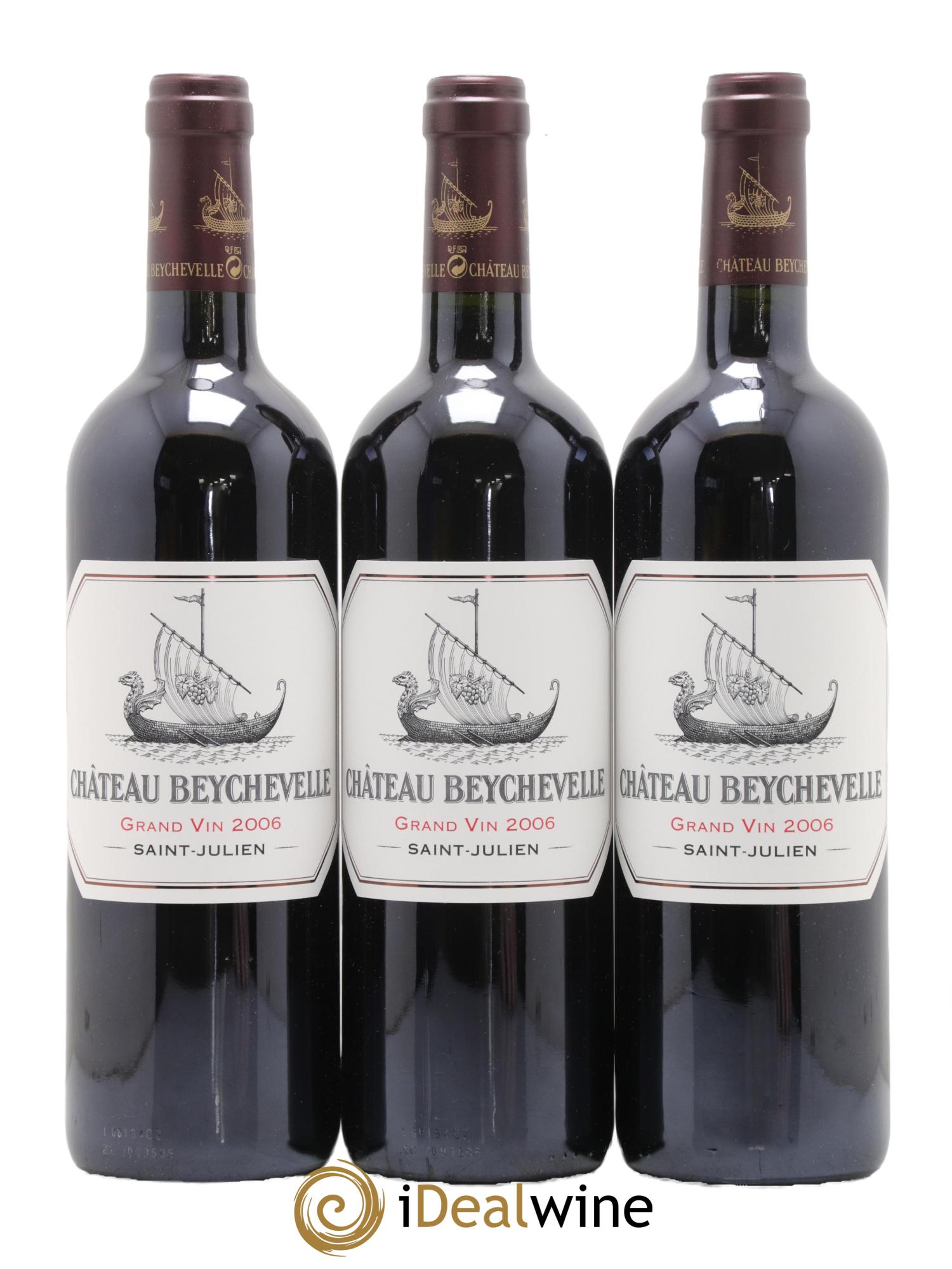 Château Beychevelle 4ème Grand Cru Classé 2006 - Lot de 12 bouteilles - 4