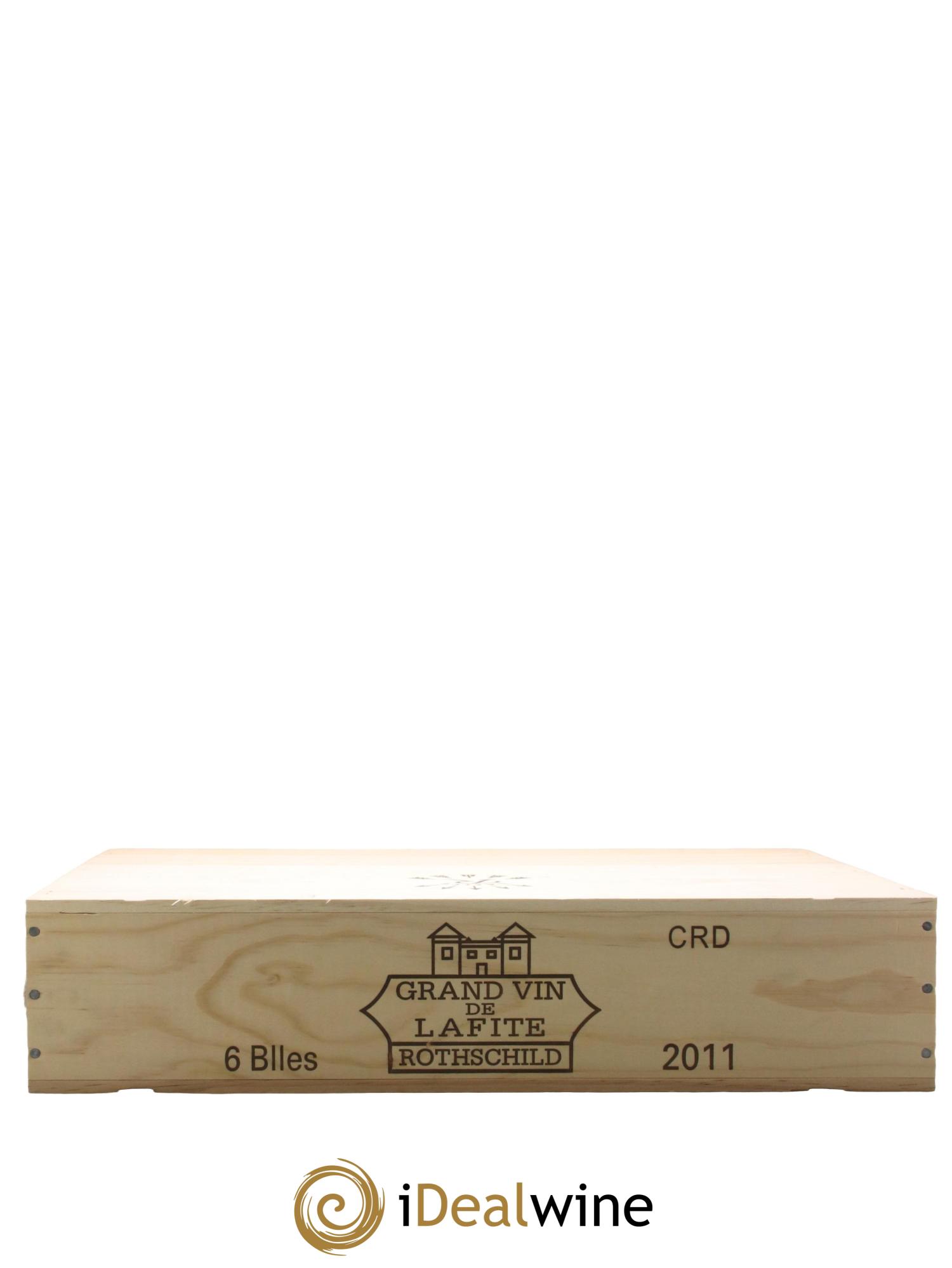 Château Lafite Rothschild 1er Grand Cru Classé 2011 - Lot de 6 bouteilles - 6