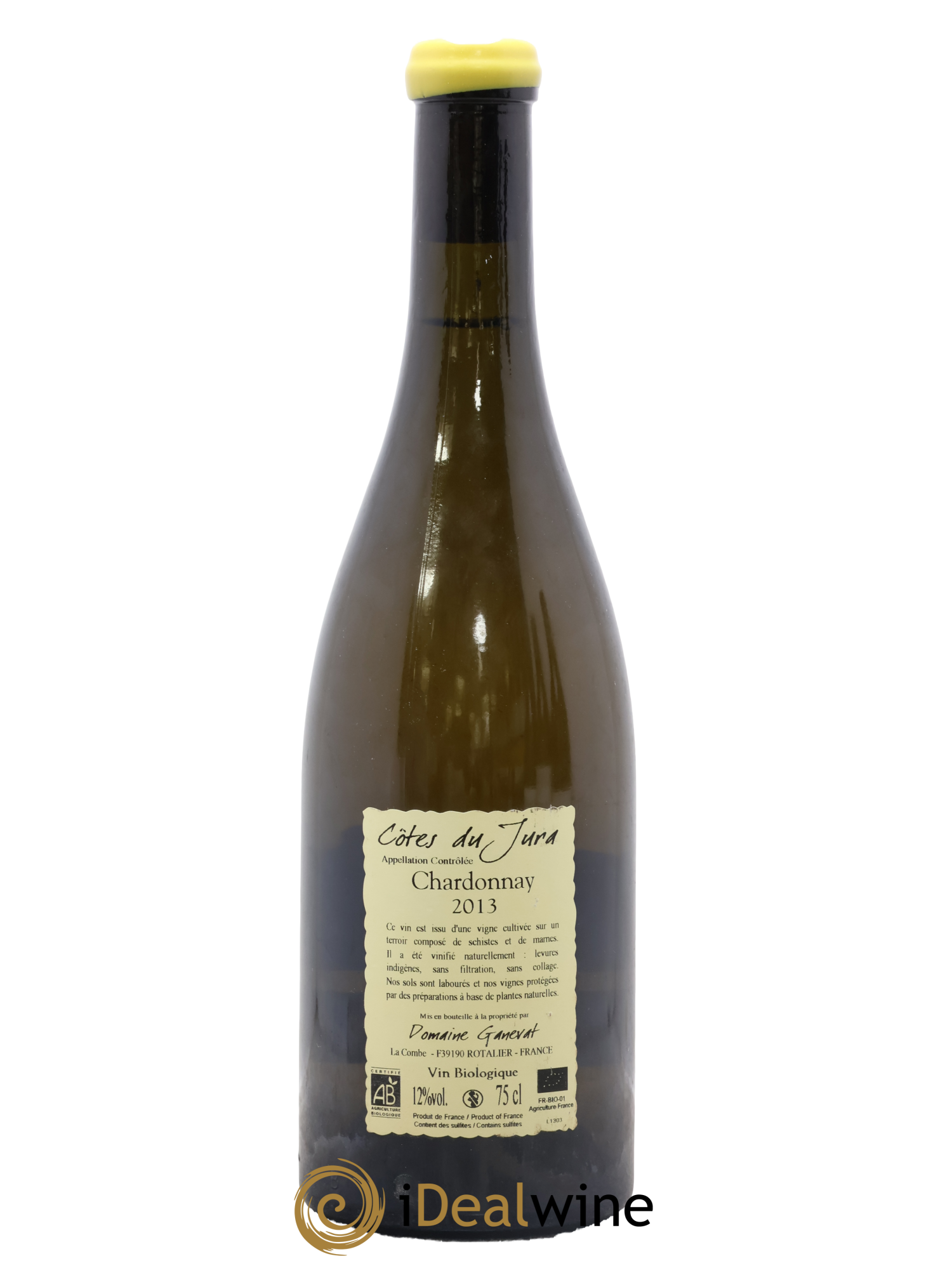 Côtes du Jura Grusse en Billat Jean-François Ganevat (Domaine) 2013 - Lot of 1 bottle - 1