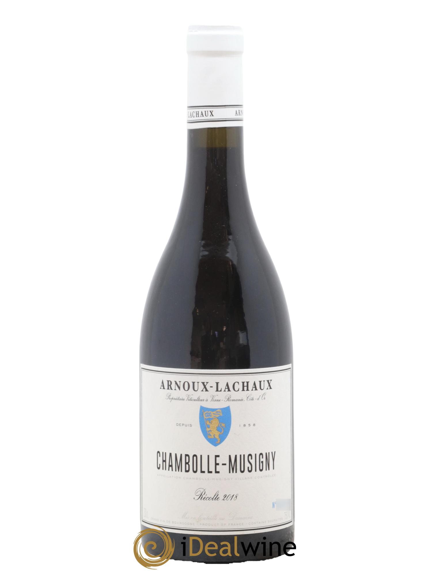 Chambolle-Musigny Arnoux-Lachaux (Domaine) 2018 - Lot de 1 bouteille - 0