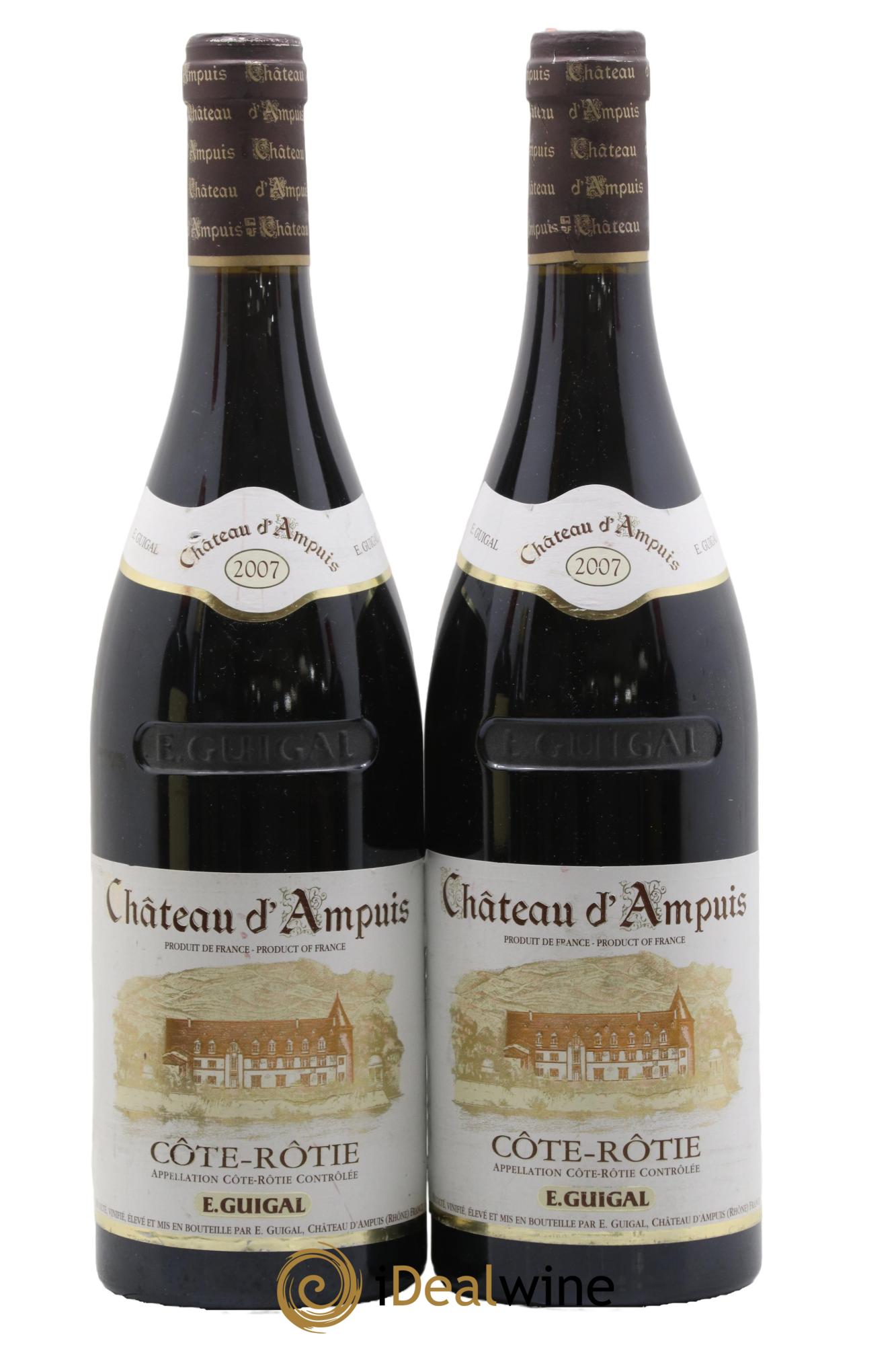 Côte-Rôtie Château d'Ampuis Guigal 2007 - Lot of 2 bottles - 0