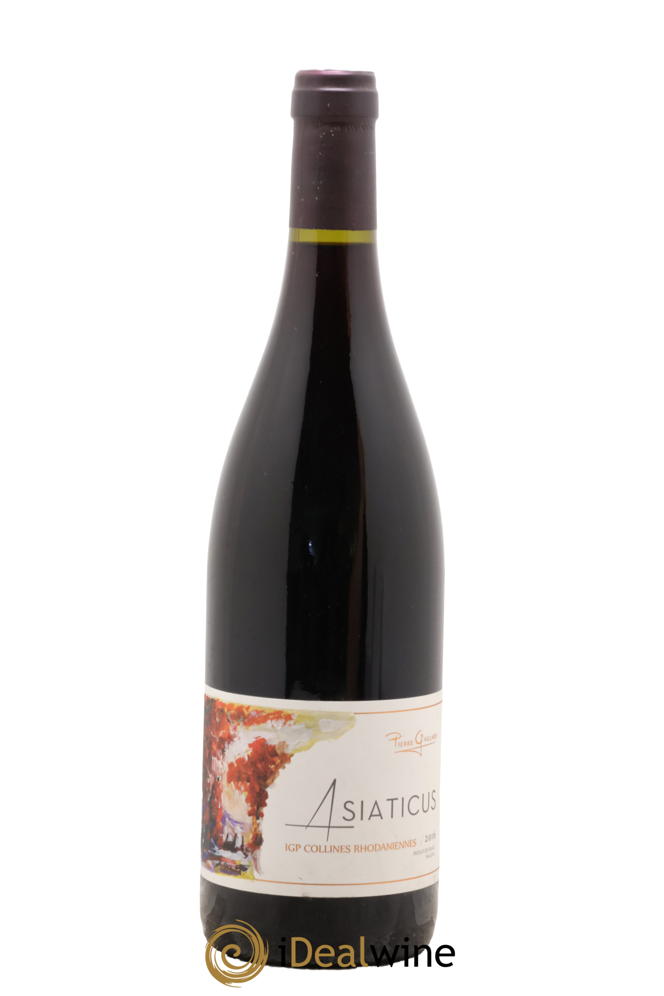 Collines Rhodaniennes Asiaticus Pierre Gaillard 2016 - Lot de 1 bouteille - 0