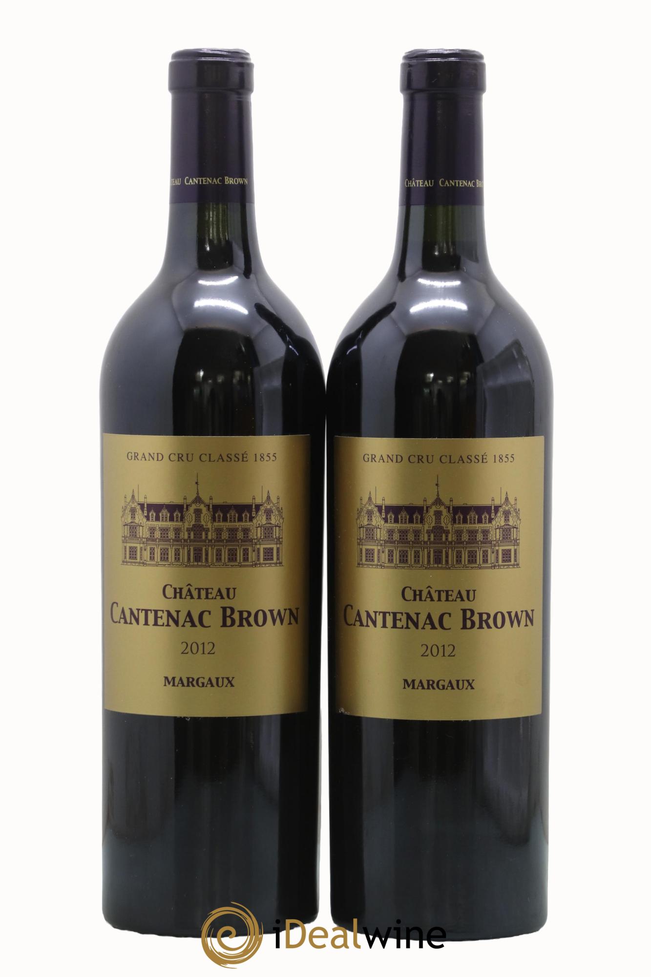 Château Cantenac Brown 3ème Grand Cru Classé 2012 - Posten von 2 Flaschen - 0