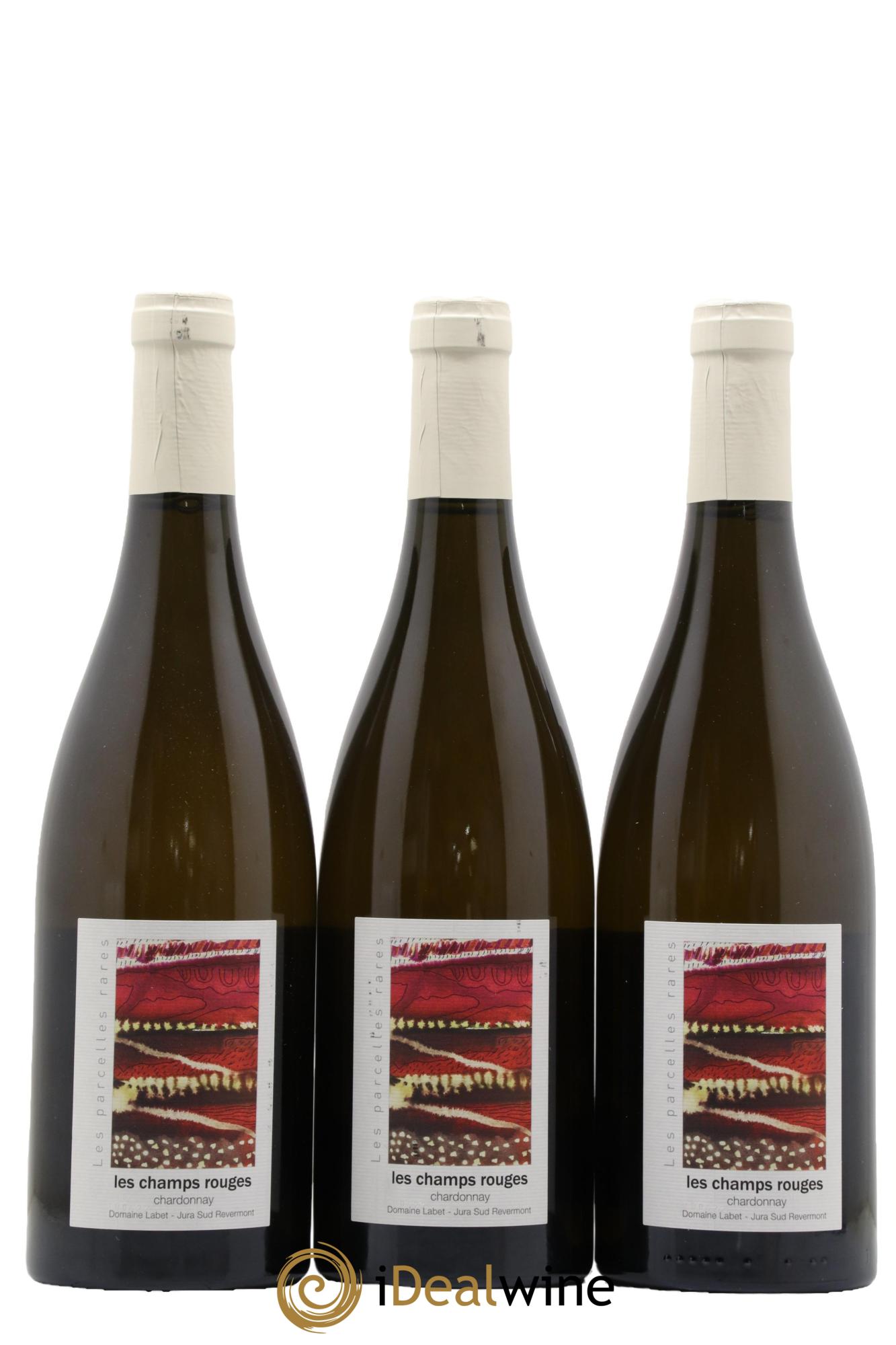 Côtes du Jura Chardonnay Les Champs Rouges Romain - Julien - Charline Labet 2022 - Posten von 3 Flaschen - 0