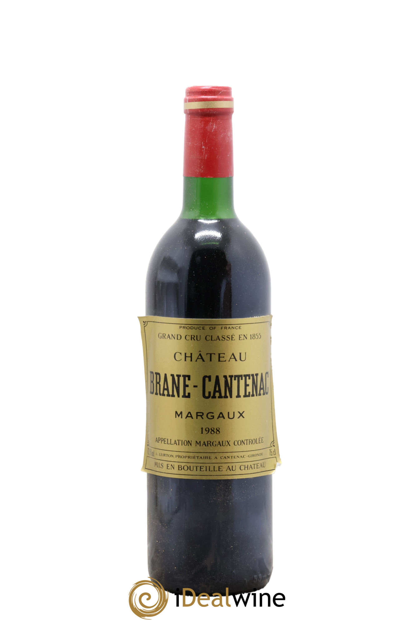 Château Brane Cantenac 2ème Grand Cru Classé 1988 - Lot de 1 bouteille - 0
