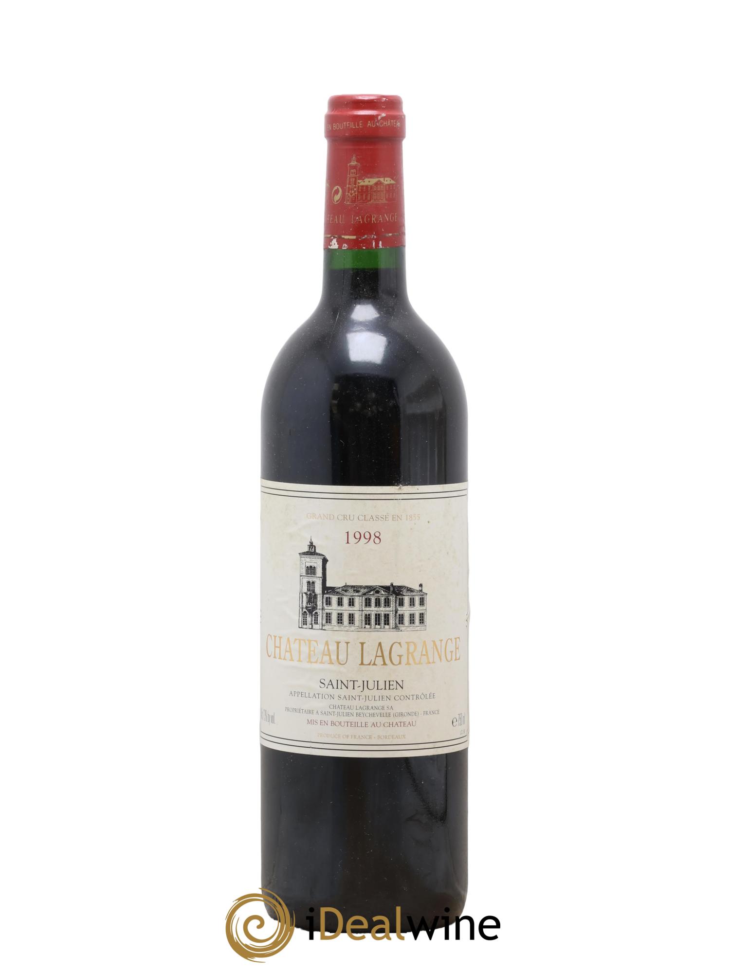 Château Lagrange 3ème Grand Cru Classé 1998 - Lot de 1 bouteille - 0