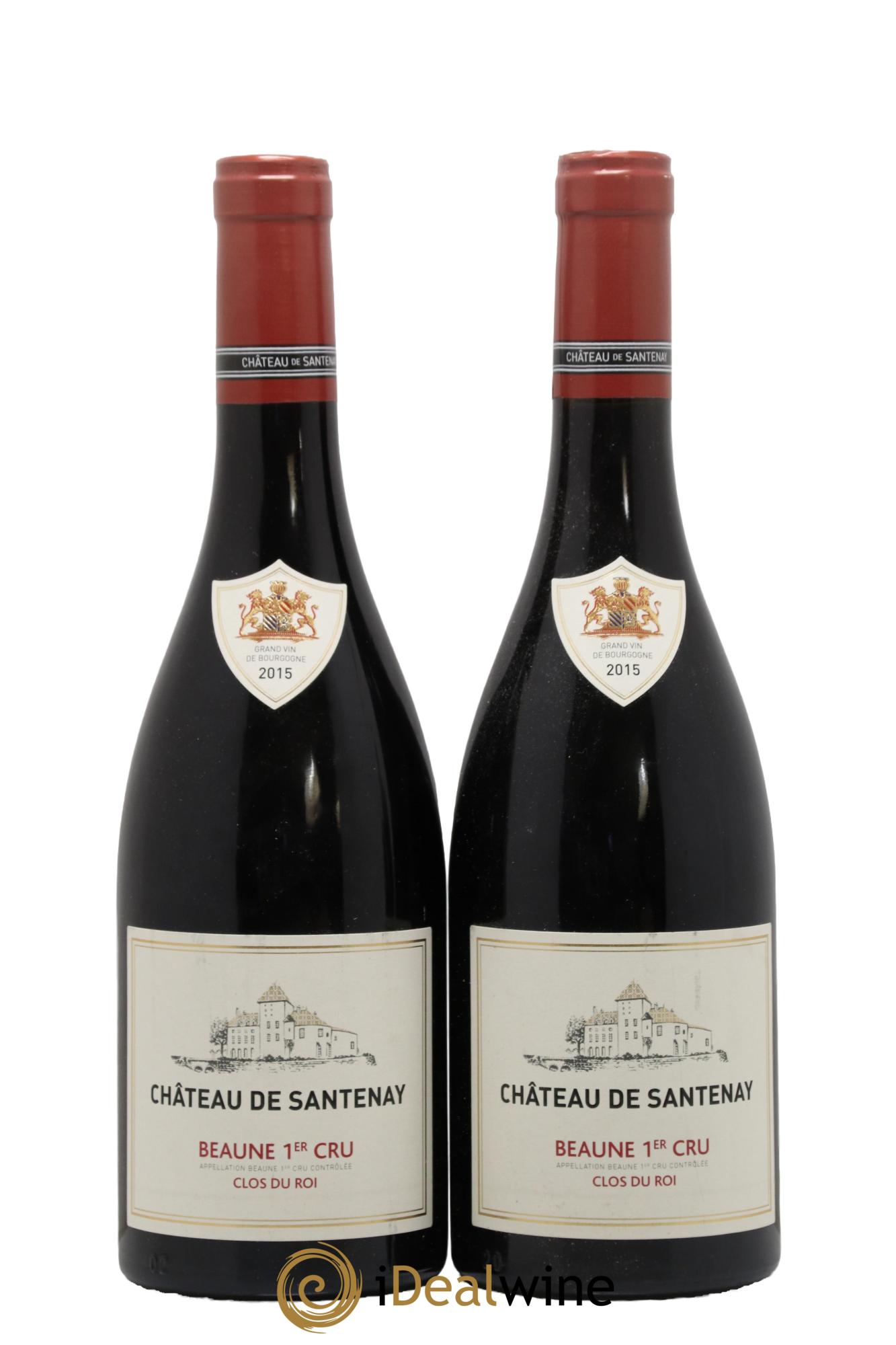 Beaune 1er Cru Clos Du Roi Château de Santennay 2015 - Lot de 2 bouteilles - 0