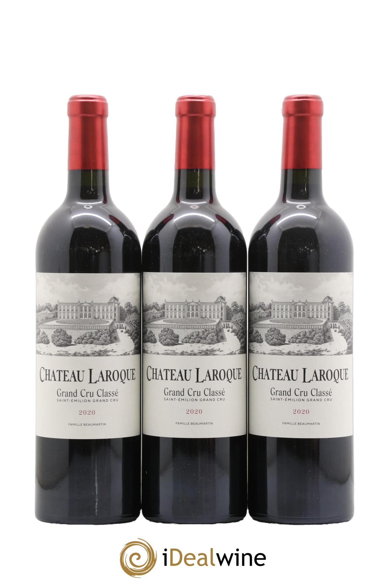 Château Laroque Grand Cru Classé 2020 - Lot of 12 bottles - 1