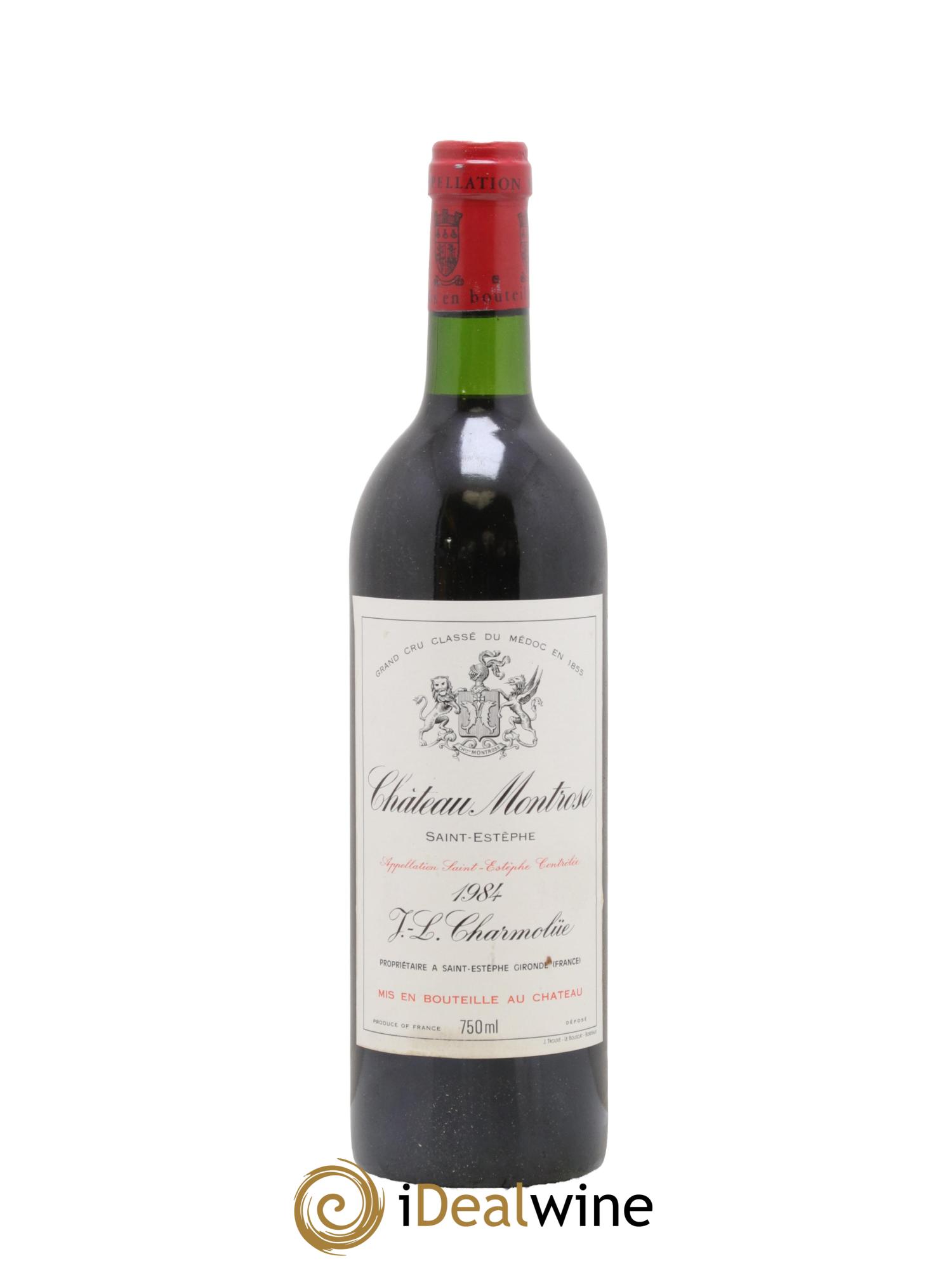 Château Montrose 2ème Grand Cru Classé 1984 - Lot de 1 bouteille - 0