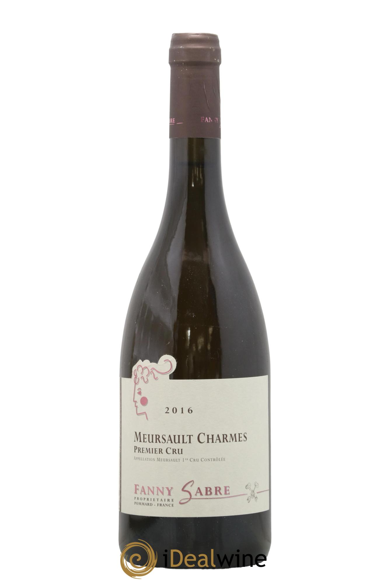 Meursault 1er Cru Les Charmes Fanny Sabre 2016 - Posten von 1 Flasche - 0