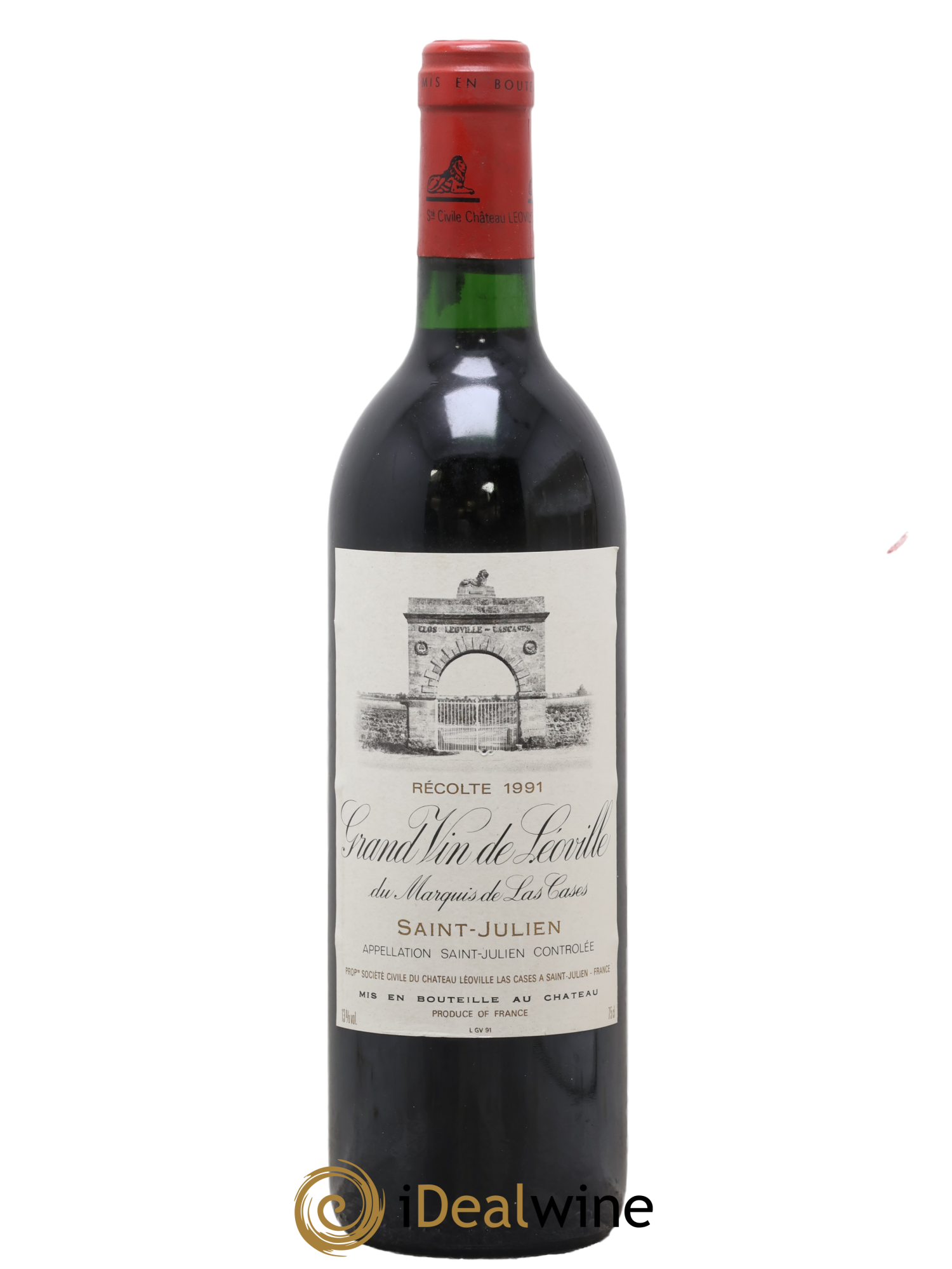 Château Léoville Las Cases 2ème Grand Cru Classé 1991 - Lot of 1 bottle - 0