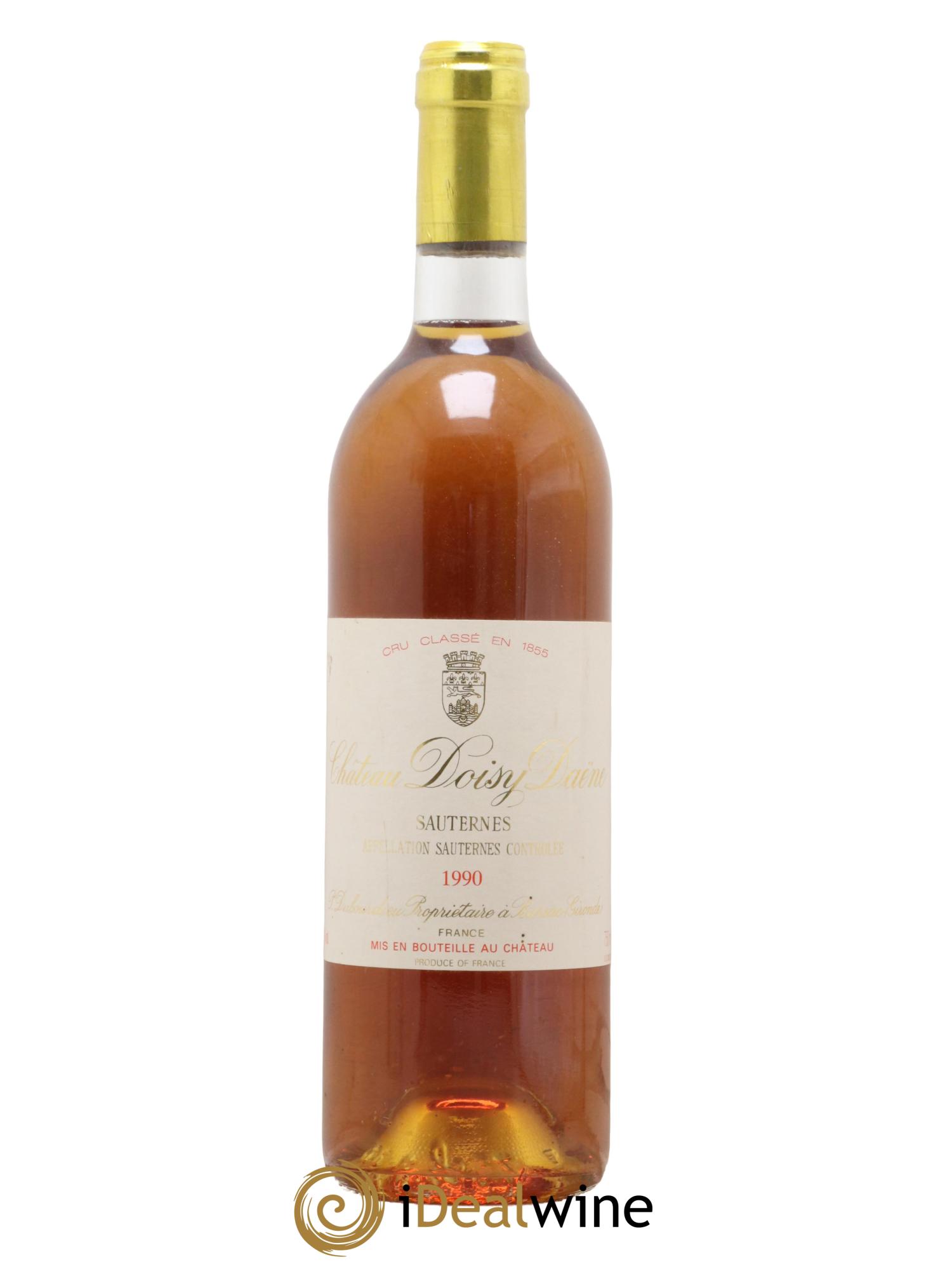 Château Doisy Daëne 2ème Grand Cru Classé 1990 - Lotto di 1 bottiglia - 0