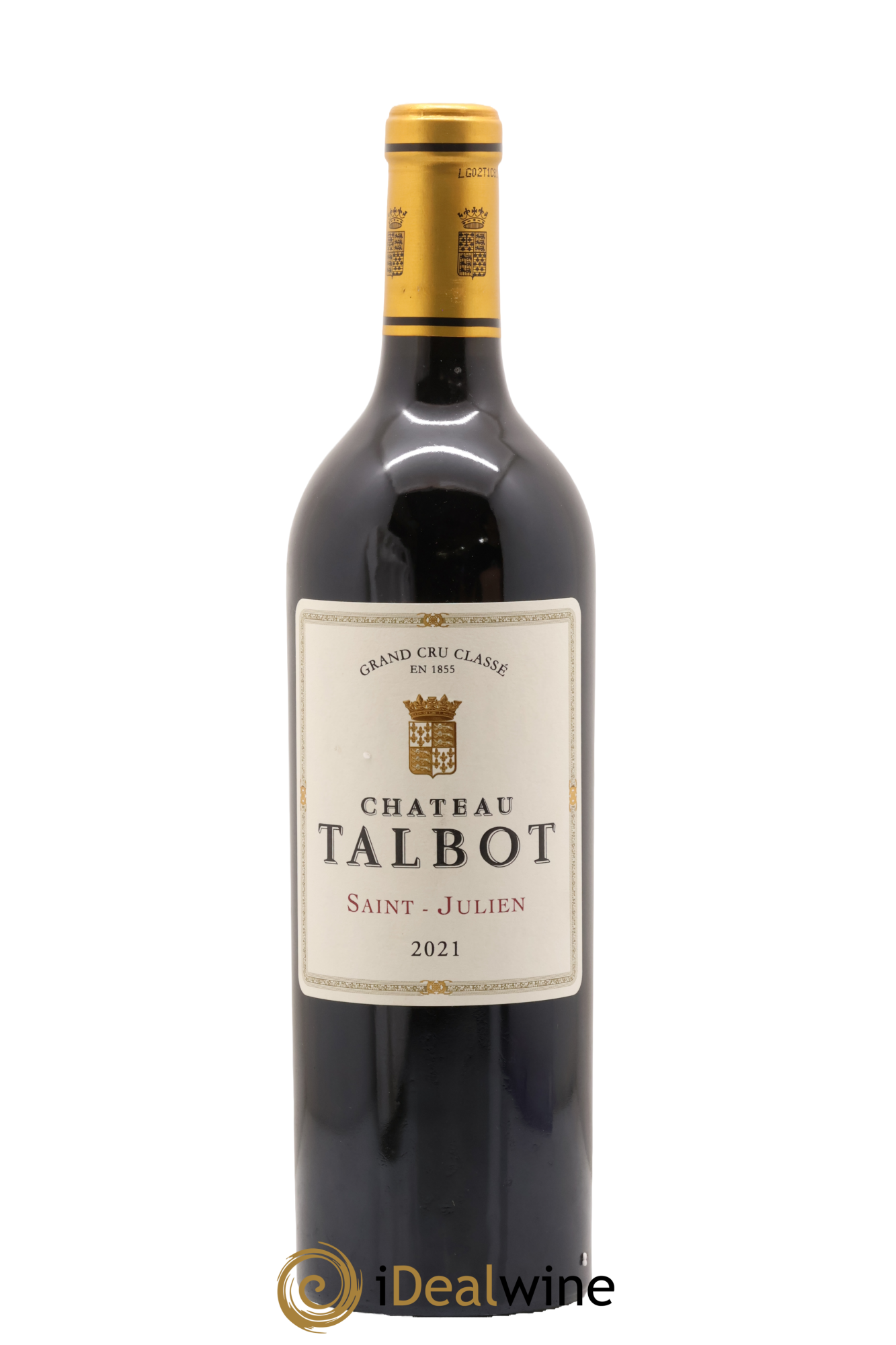 Château Talbot 4ème Grand Cru Classé 2021 - Posten von 1 Flasche - 0