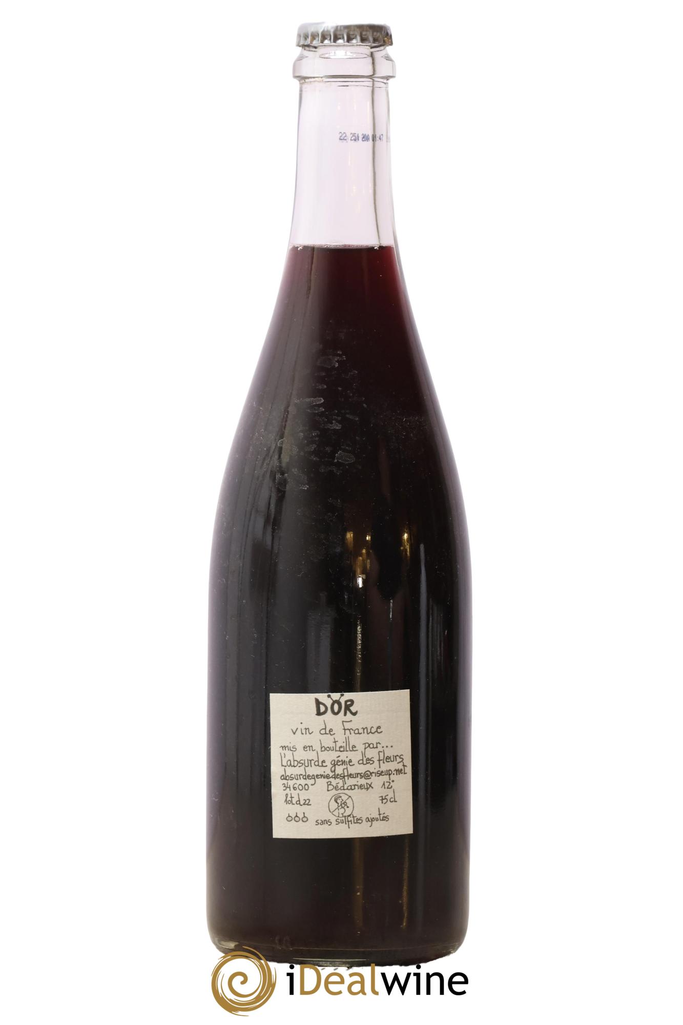 Vin de France DOR L'absurde Génie des Fleurs 2022 - Posten von 1 Flasche - 1