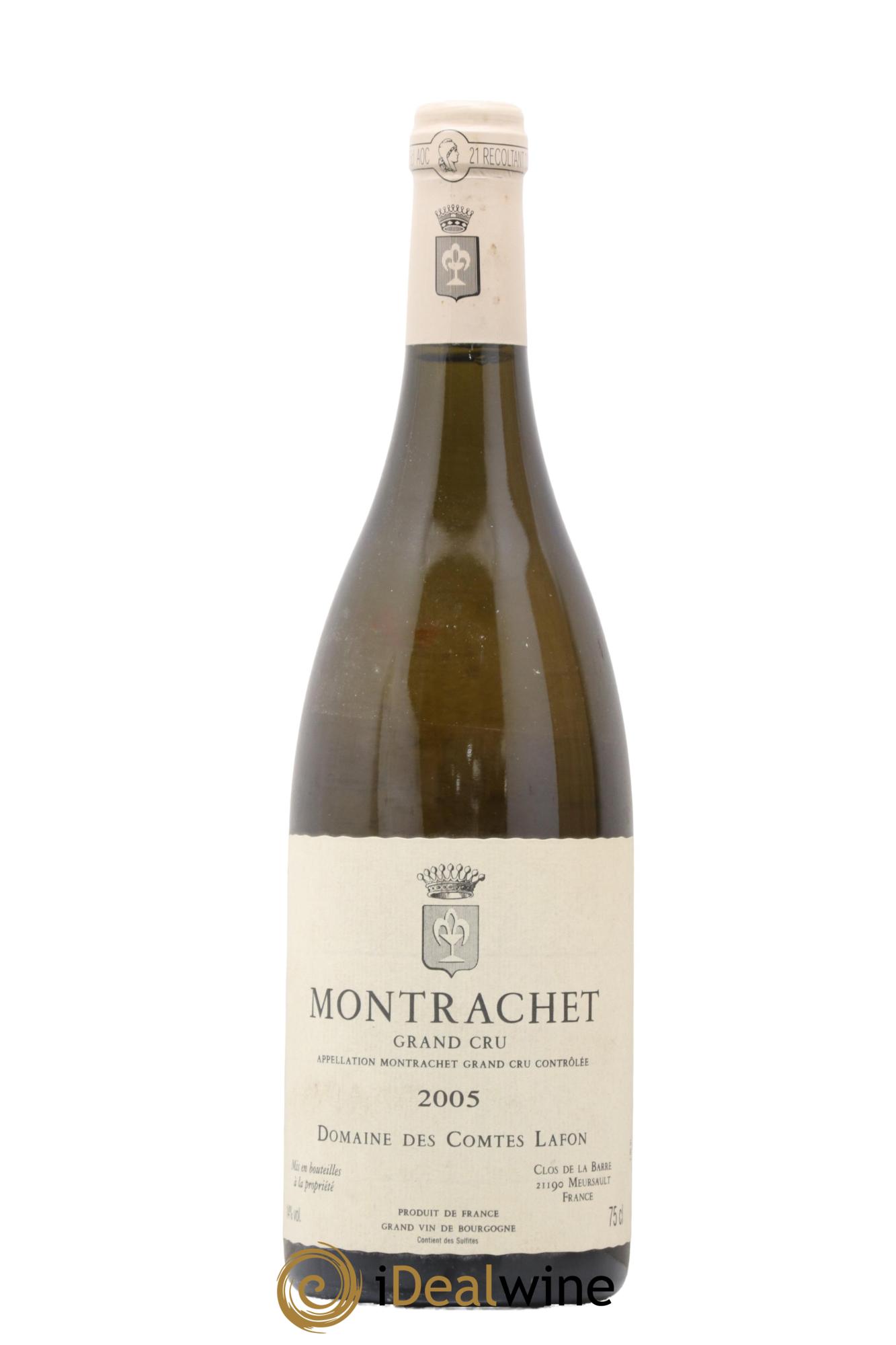 Montrachet Grand Cru Comtes Lafon (Domaine des) 2005 - Posten von 1 Flasche - 1