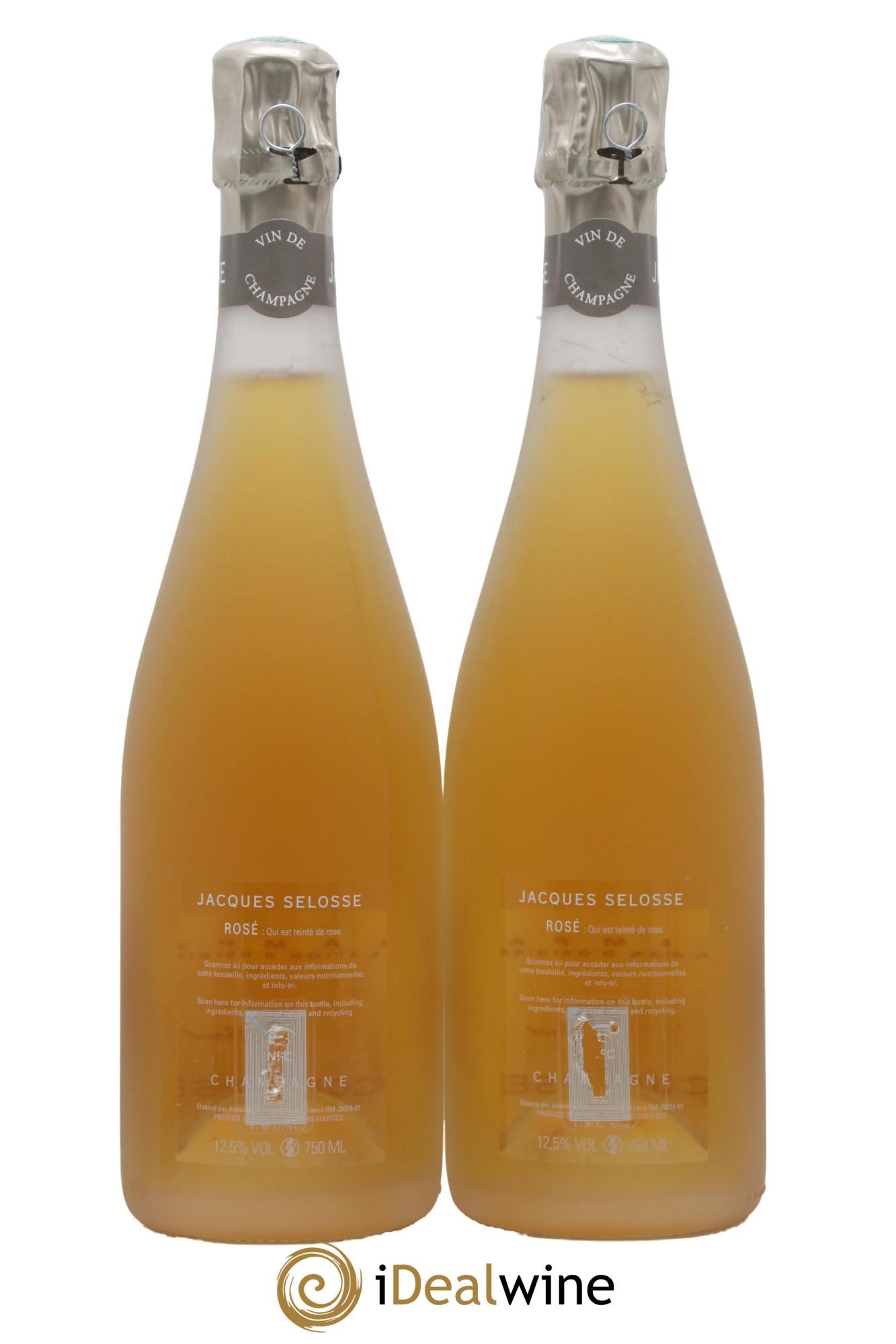Rosé Brut Jacques Selosse - Lot de 2 bouteilles - 1