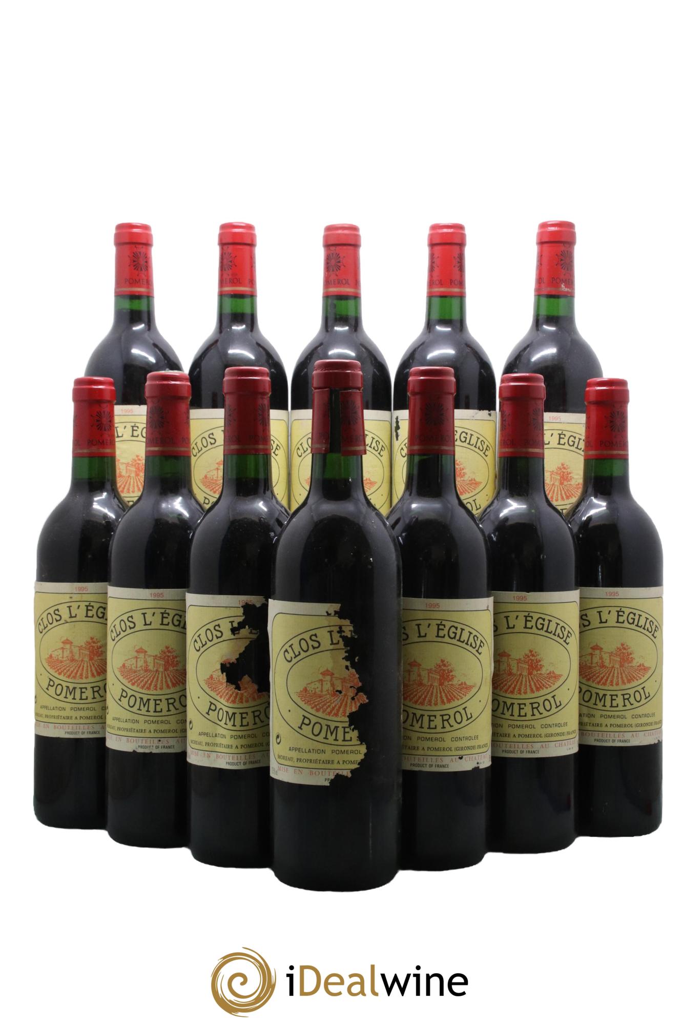 Clos l'Eglise 1995 - Lot de 12 bouteilles - 0