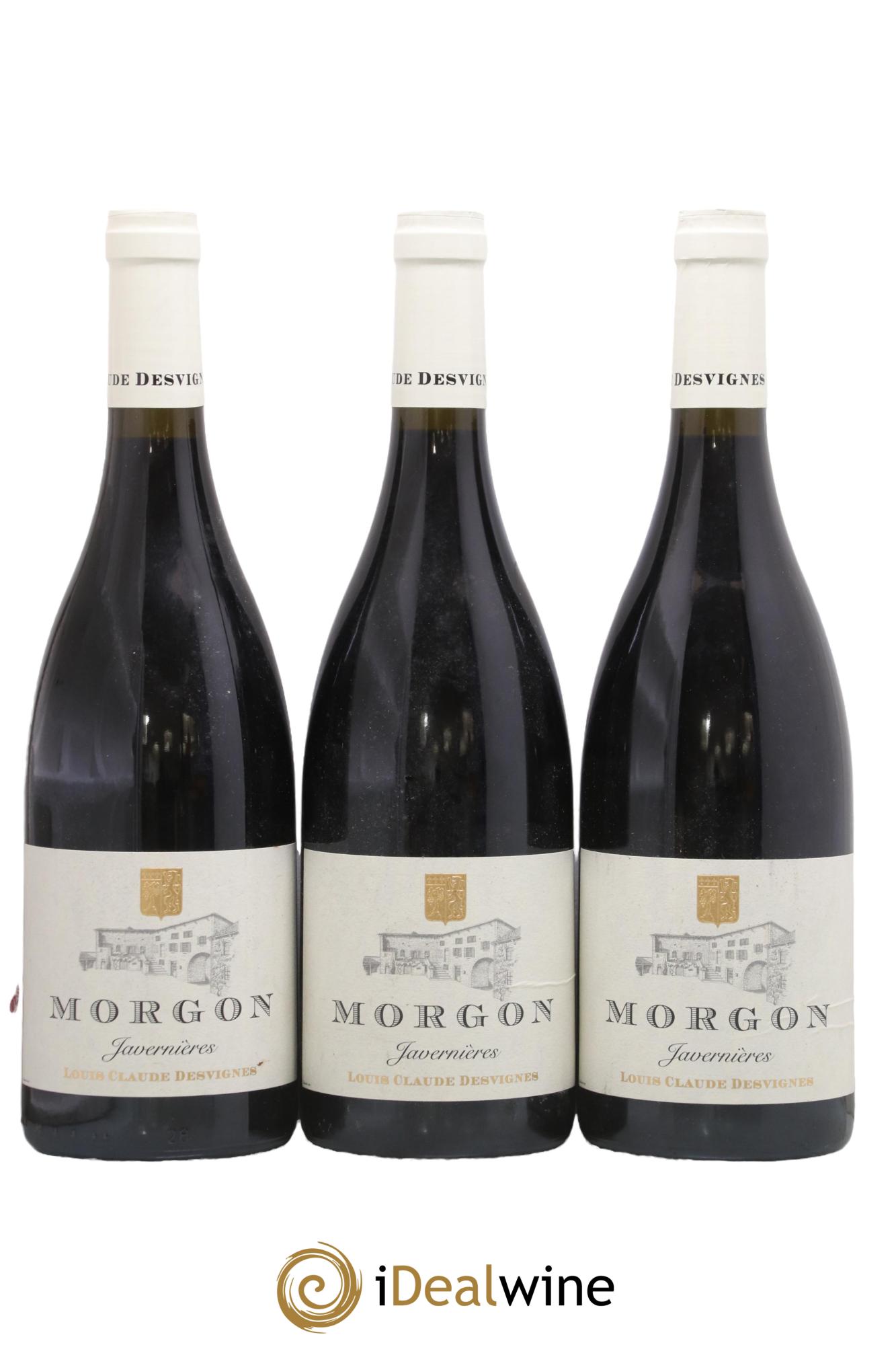 Morgon Côte de Py Javernières Louis-Claude Desvignes 2018 - Lot of 3 bottles - 0