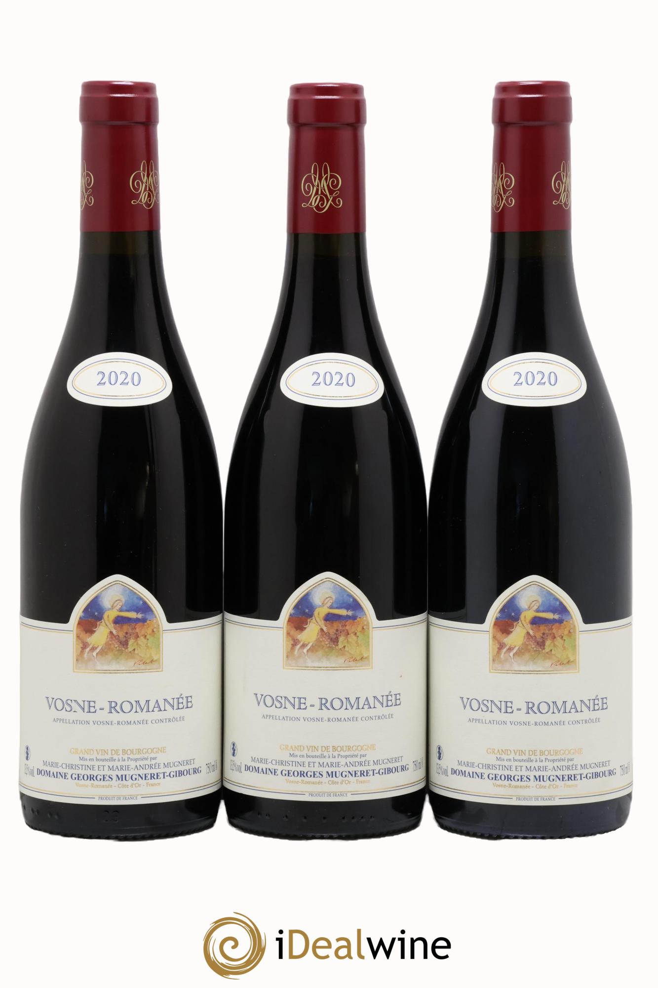Vosne-Romanée Mugneret-Gibourg (Domaine) 2020 - Lot de 3 bouteilles - 0