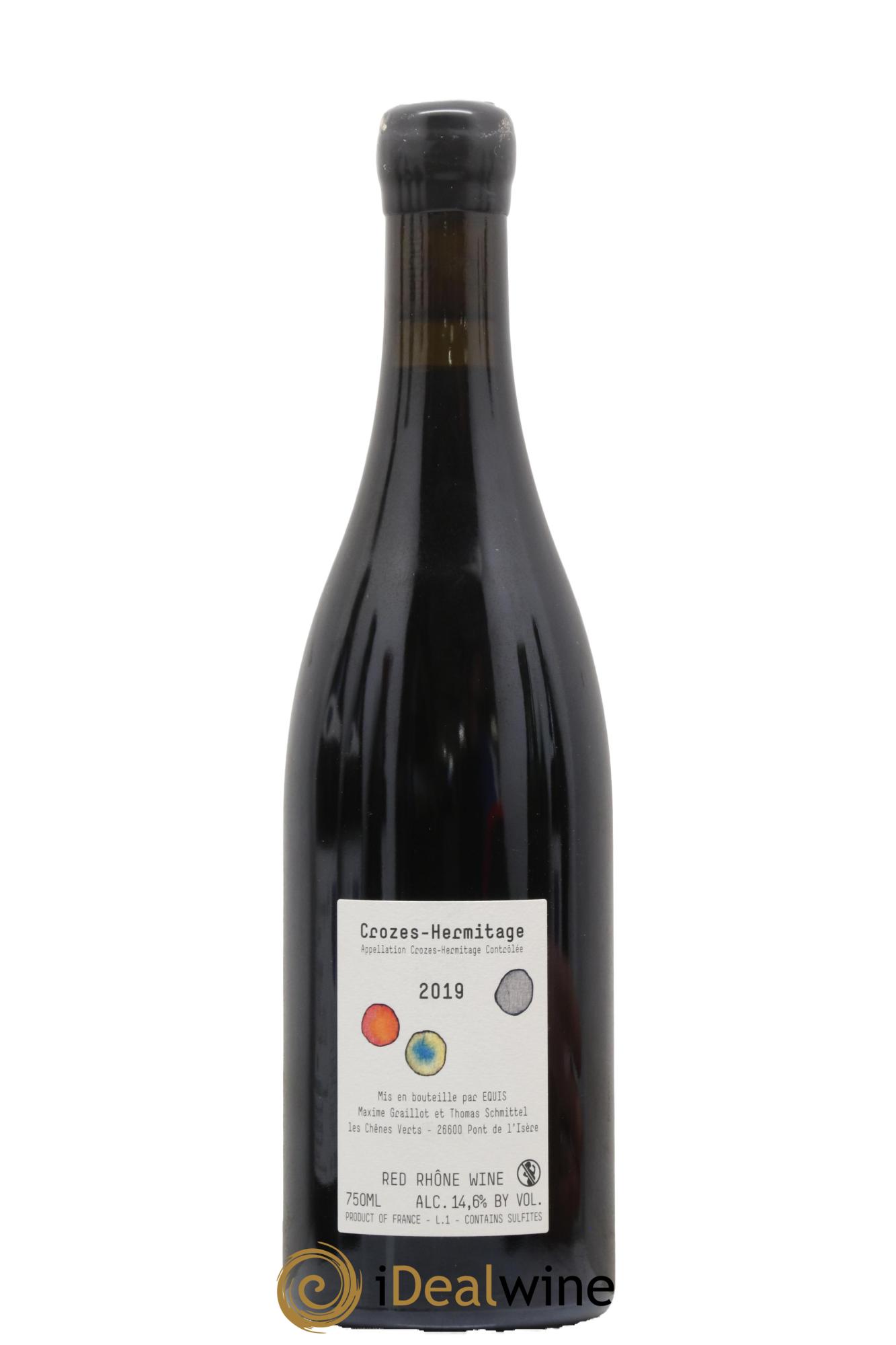 Crozes-Hermitage Vignes Franches Domaine des Lises 2019 - Lotto di 1 bottiglia - 1