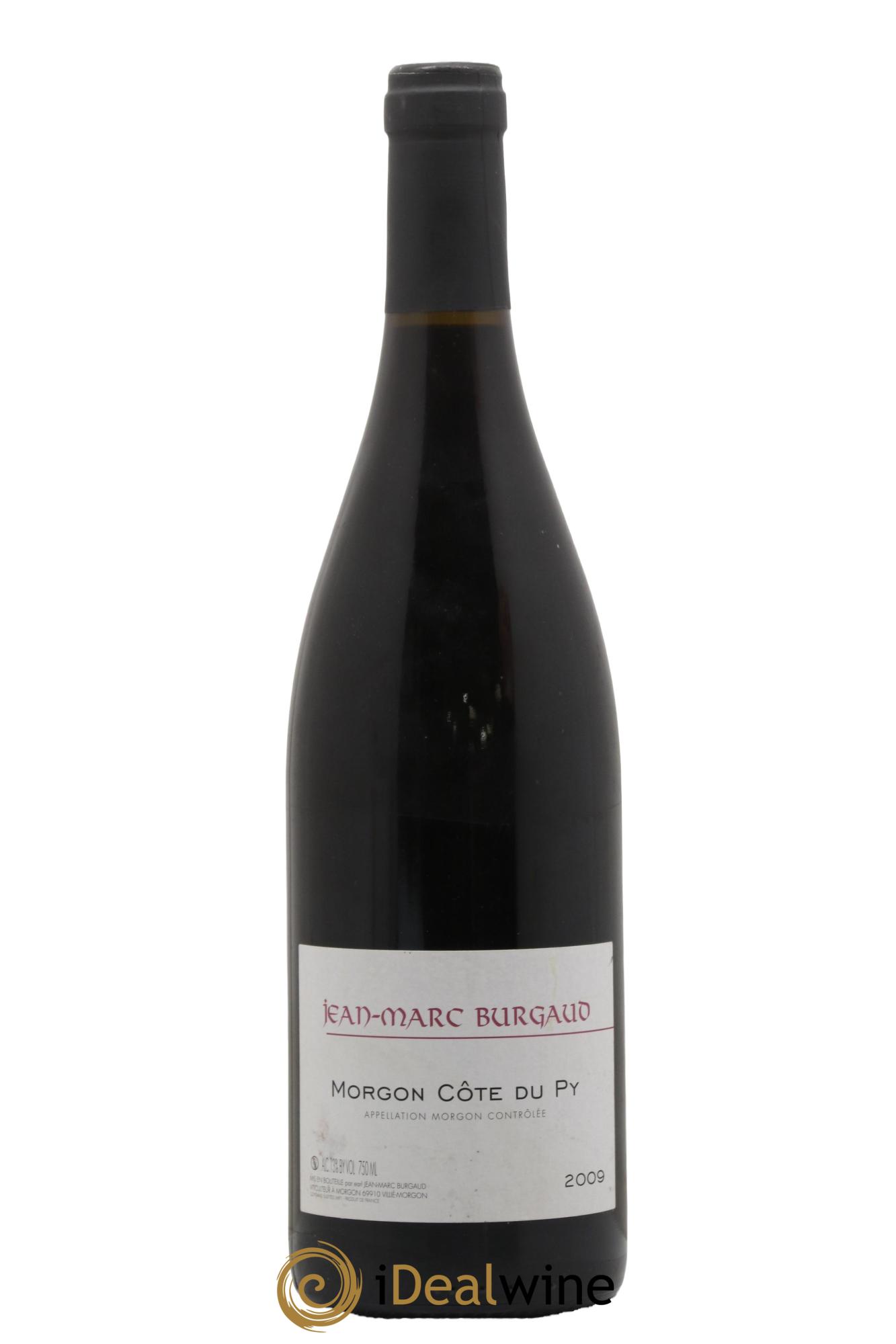 Morgon Côte du Py Jean-Marc Burgaud (Domaine) 2009 - Lot de 1 bouteille - 0