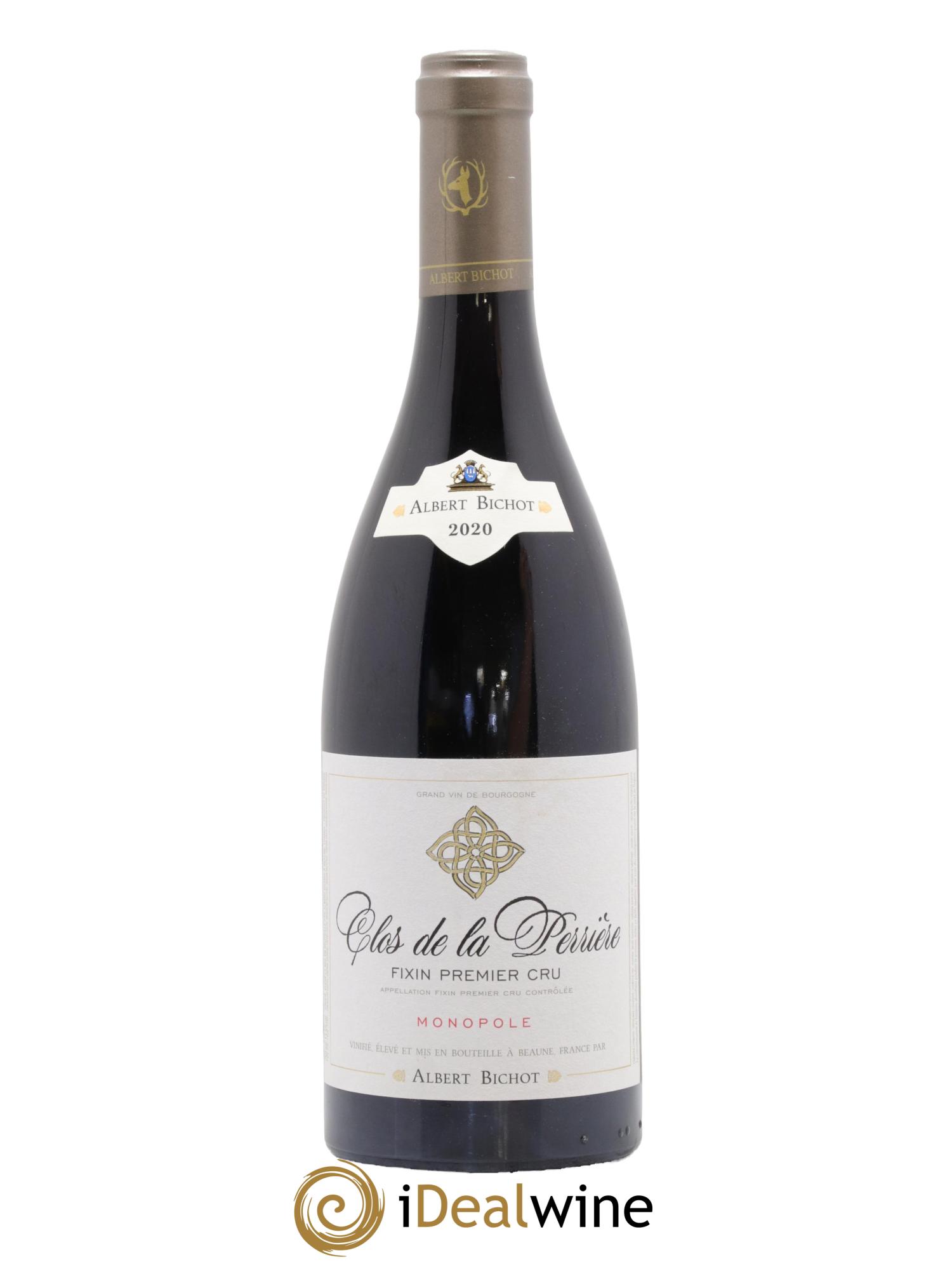 Fixin 1er Cru Clos de la Perrière Bichot 2020 - Lot de 1 bouteille - 0