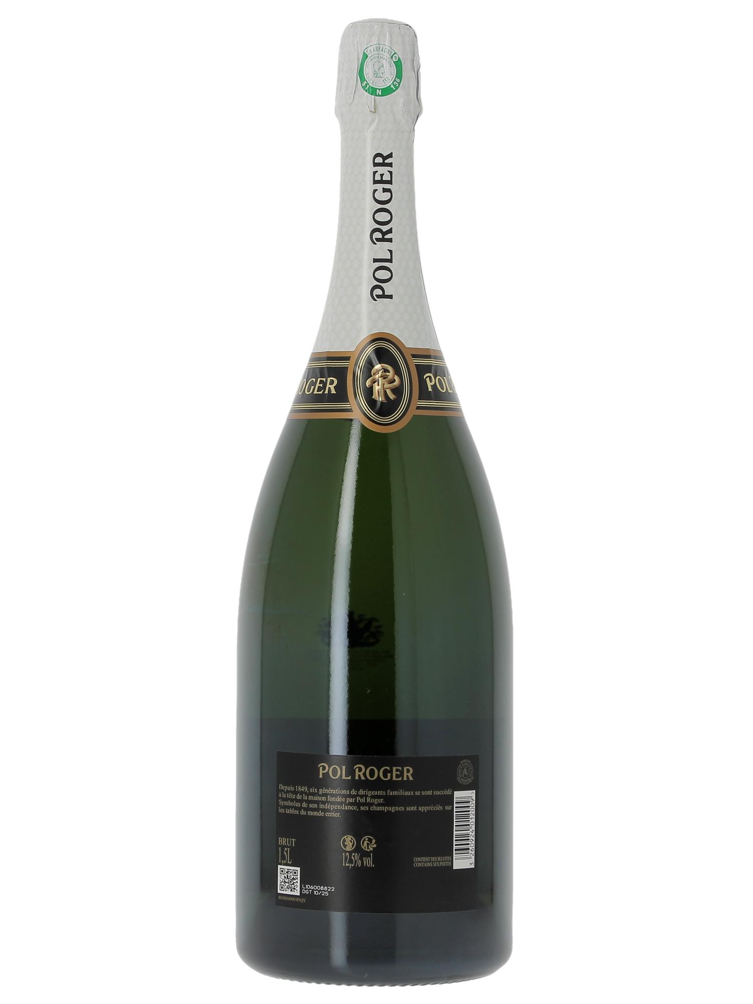 Brut Réserve Pol Roger - Lot de 1 magnum - 2