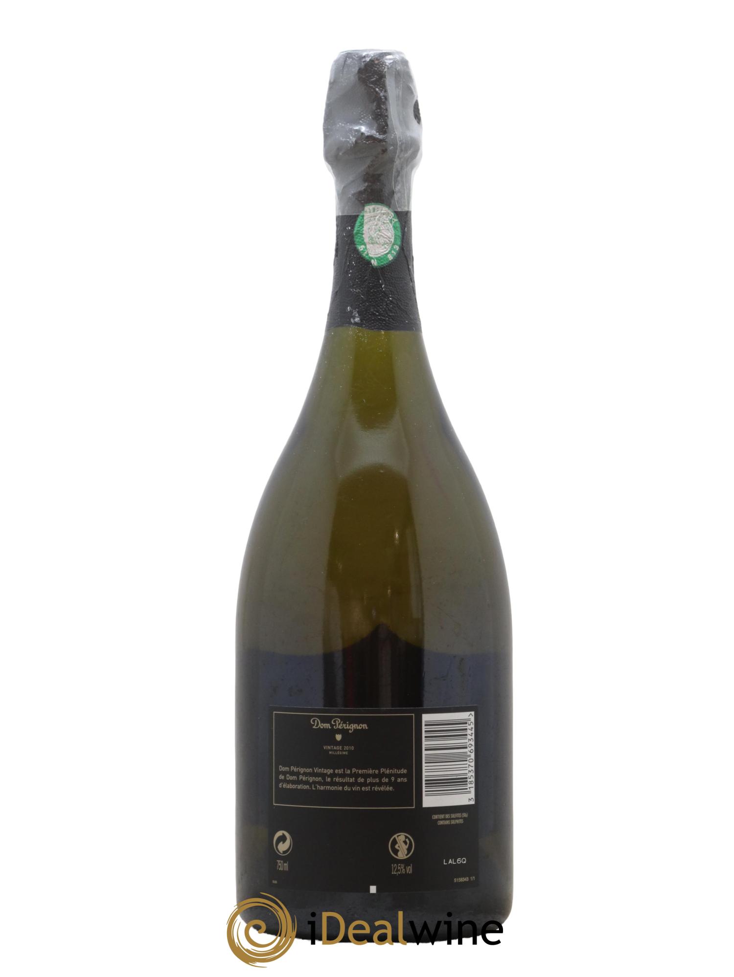 Brut Dom Pérignon 2010 - Lot de 1 bouteille - 1