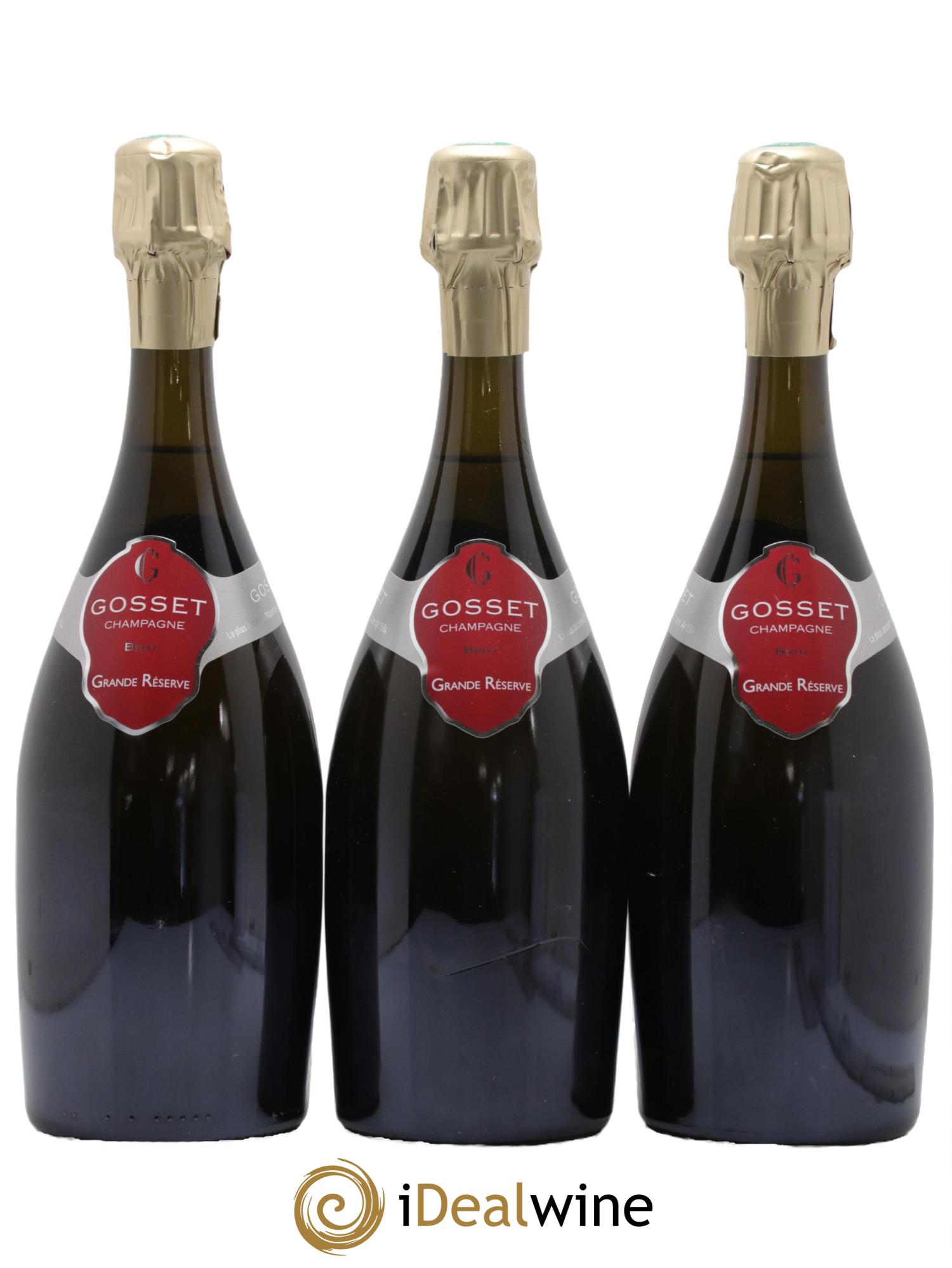 Grande Réserve Gosset - Lot de 3 bouteilles - 0