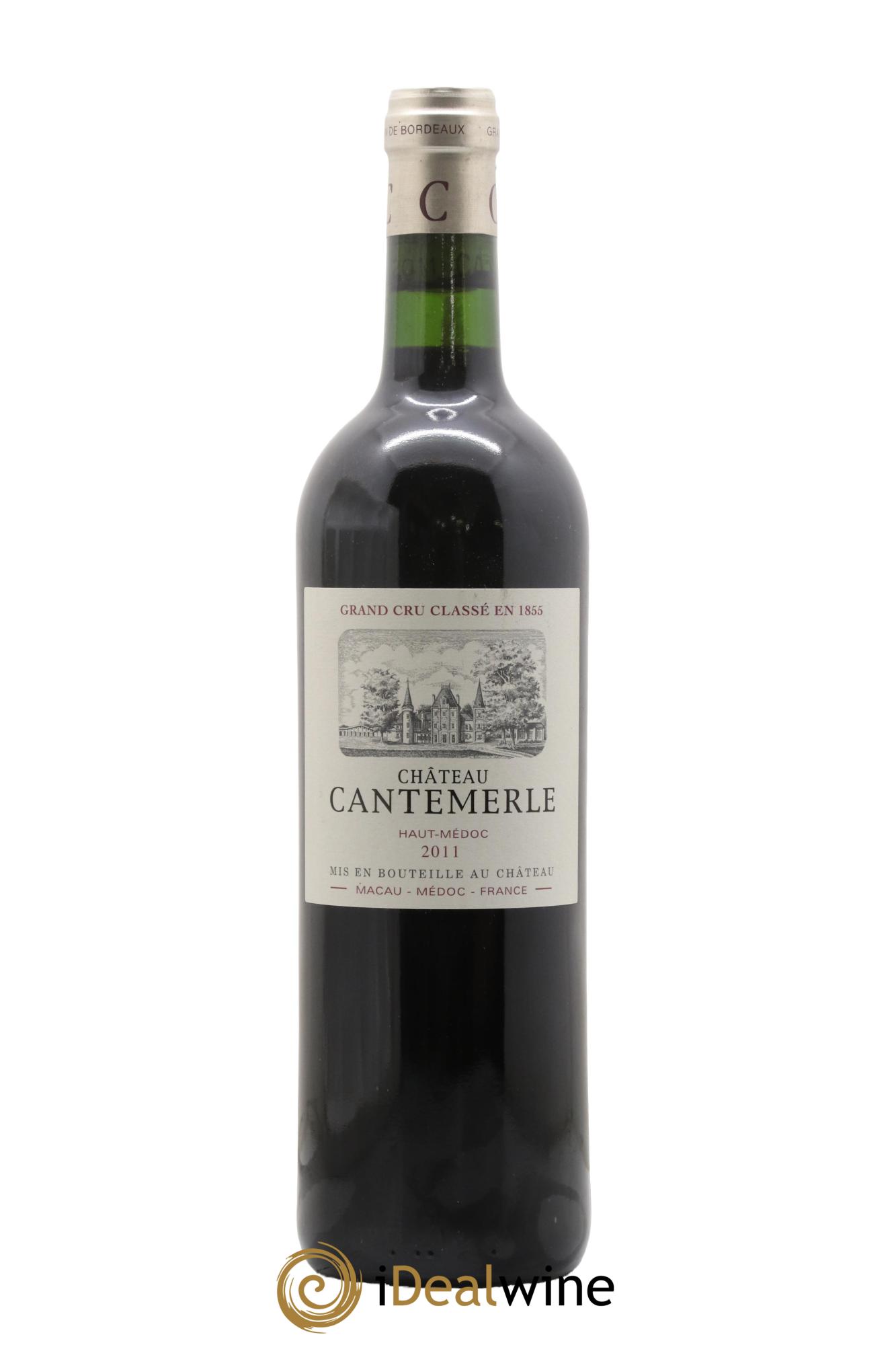 Château Cantemerle 5ème Grand Cru Classé 2011 - Lot of 1 bottle - 0