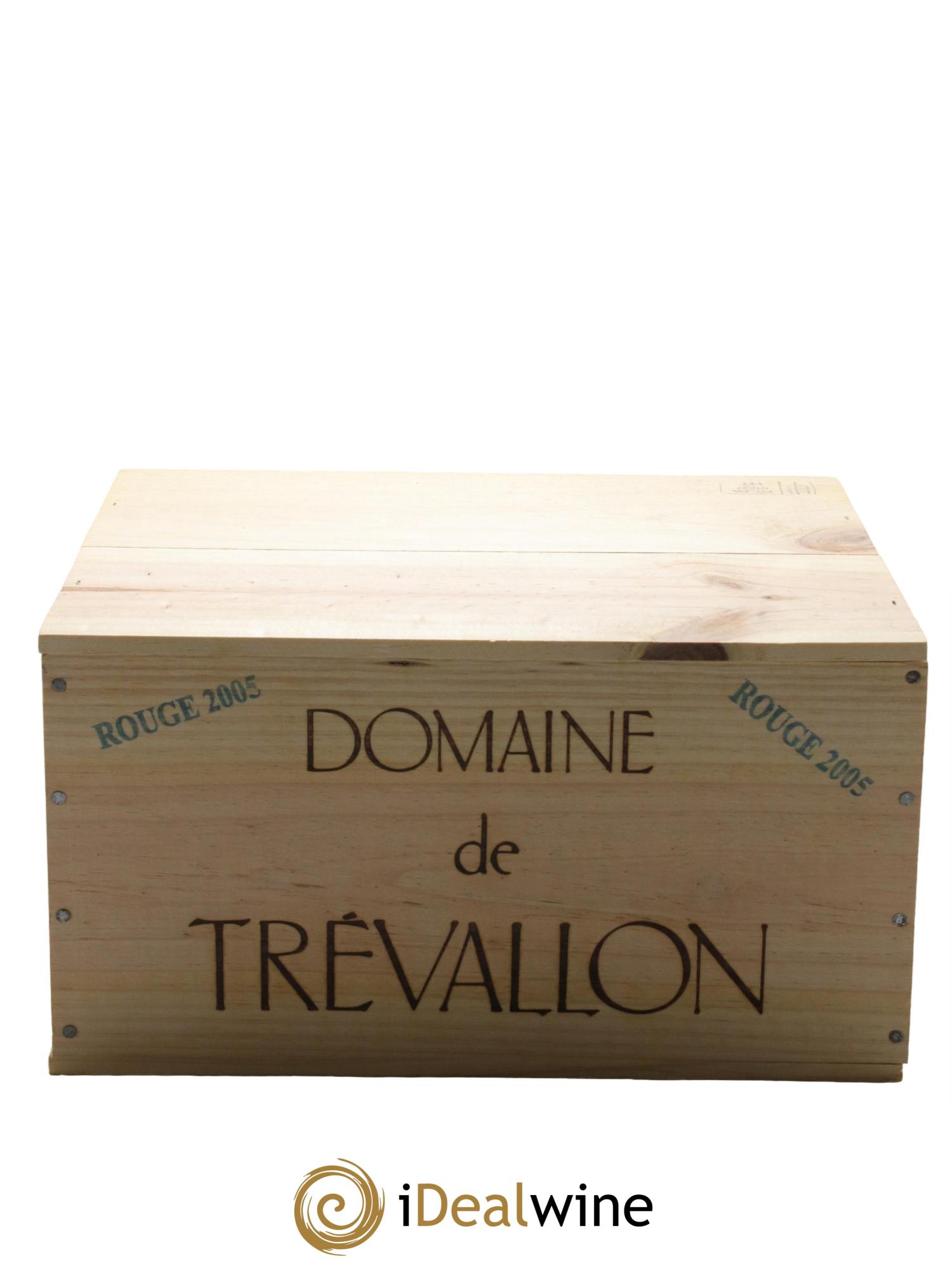 VDP Bouches du Rhône Trévallon (Domaine de) Eloi Dürrbach  2005 - Posten von 6 Flaschen - 3