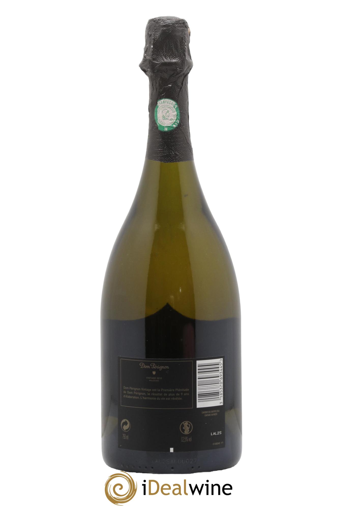 Brut Dom Pérignon 2010 - Lot de 1 bouteille - 2