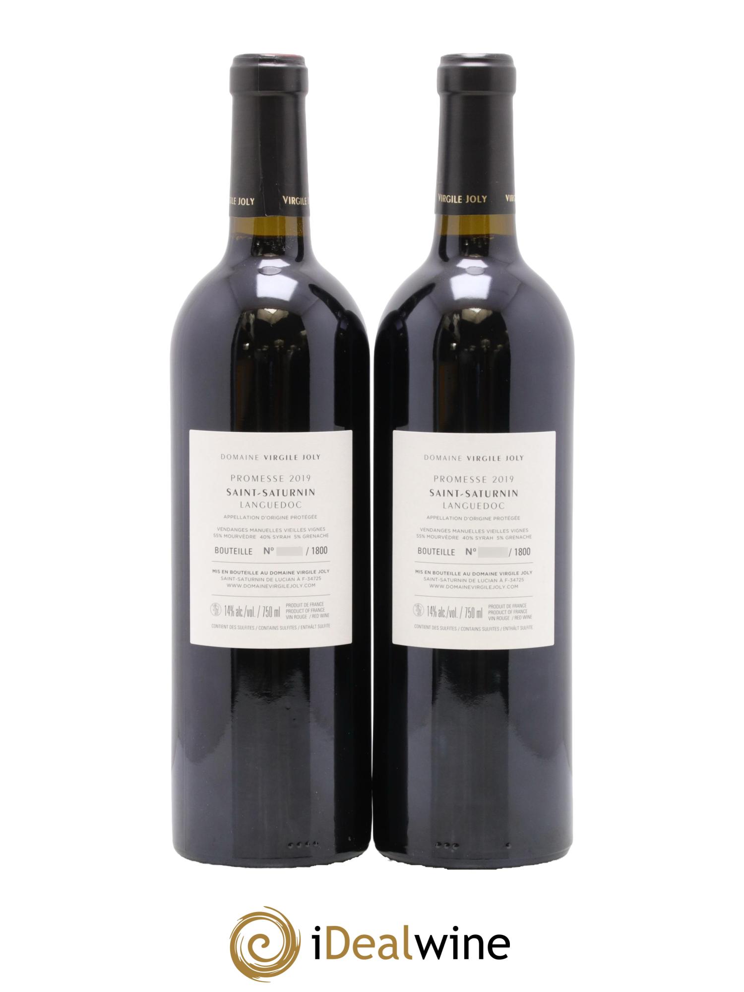 Languedoc Saint Saturnin Promesse 2019 - Lot de 2 bouteilles - 1