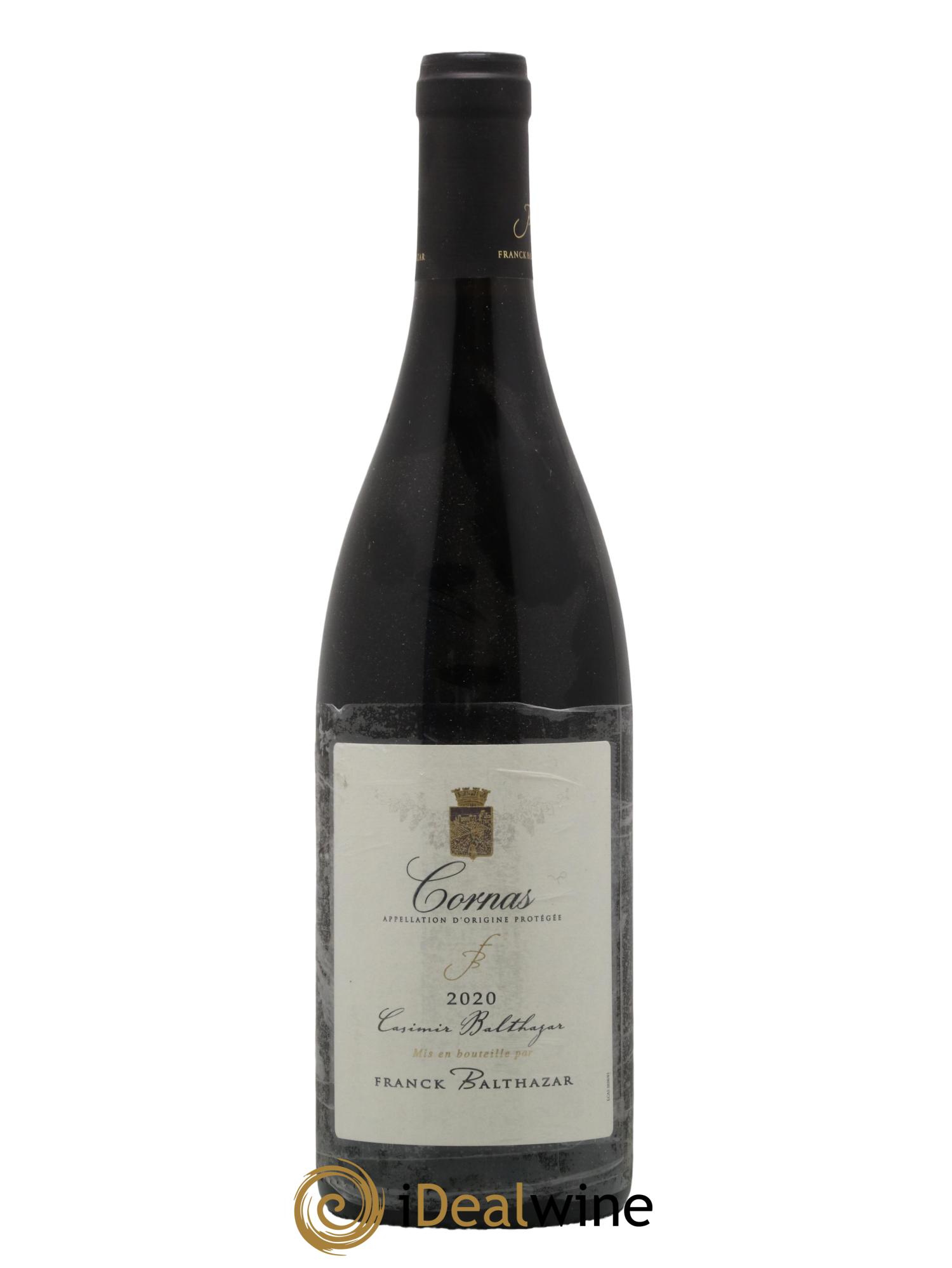 Cornas Cuvée Casimir Balthazar Franck Balthazar (Domaine) 2020 - Lot de 1 bouteille - 0