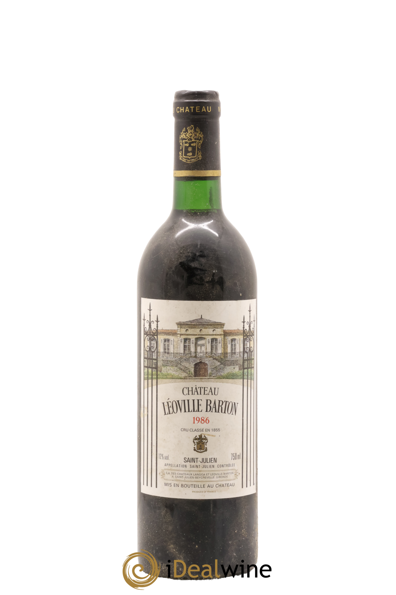 Château Léoville Barton 2ème Grand Cru Classé 1986 - Lot de 1 bouteille - 0
