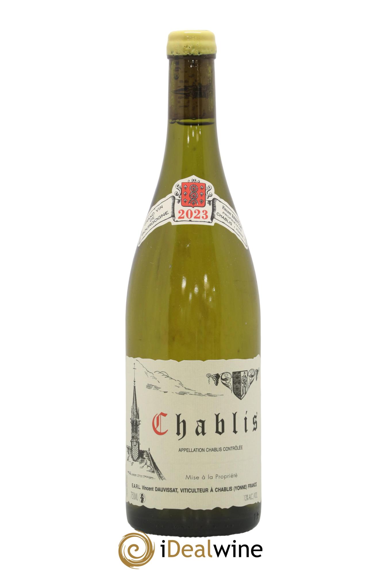 Chablis Vincent Dauvissat (Domaine) 2023 - Lot de 1 bouteille - 0