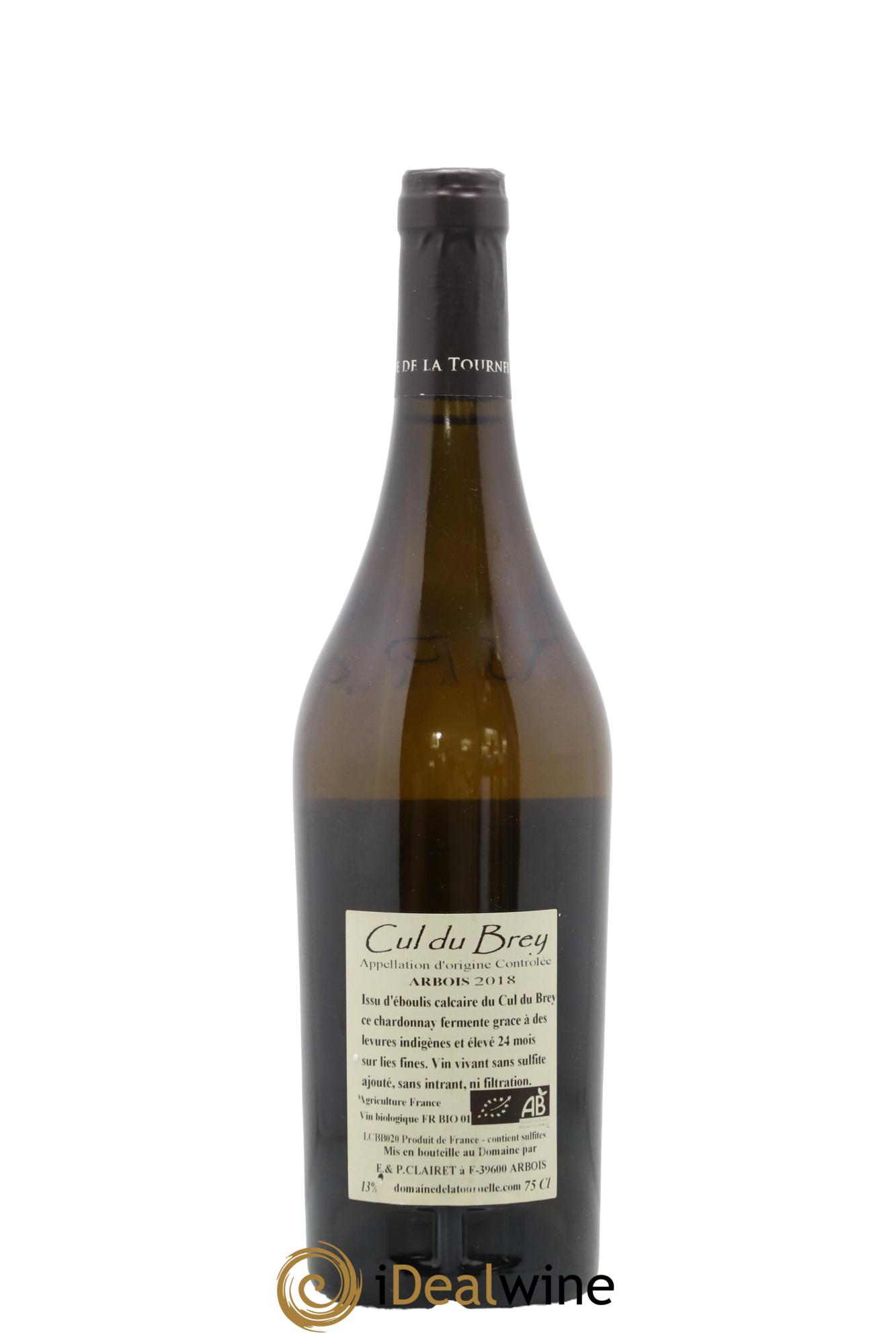 Arbois Cul de Brey Domaine de la Tournelle 2018 - Lotto di 1 bottiglia - 1