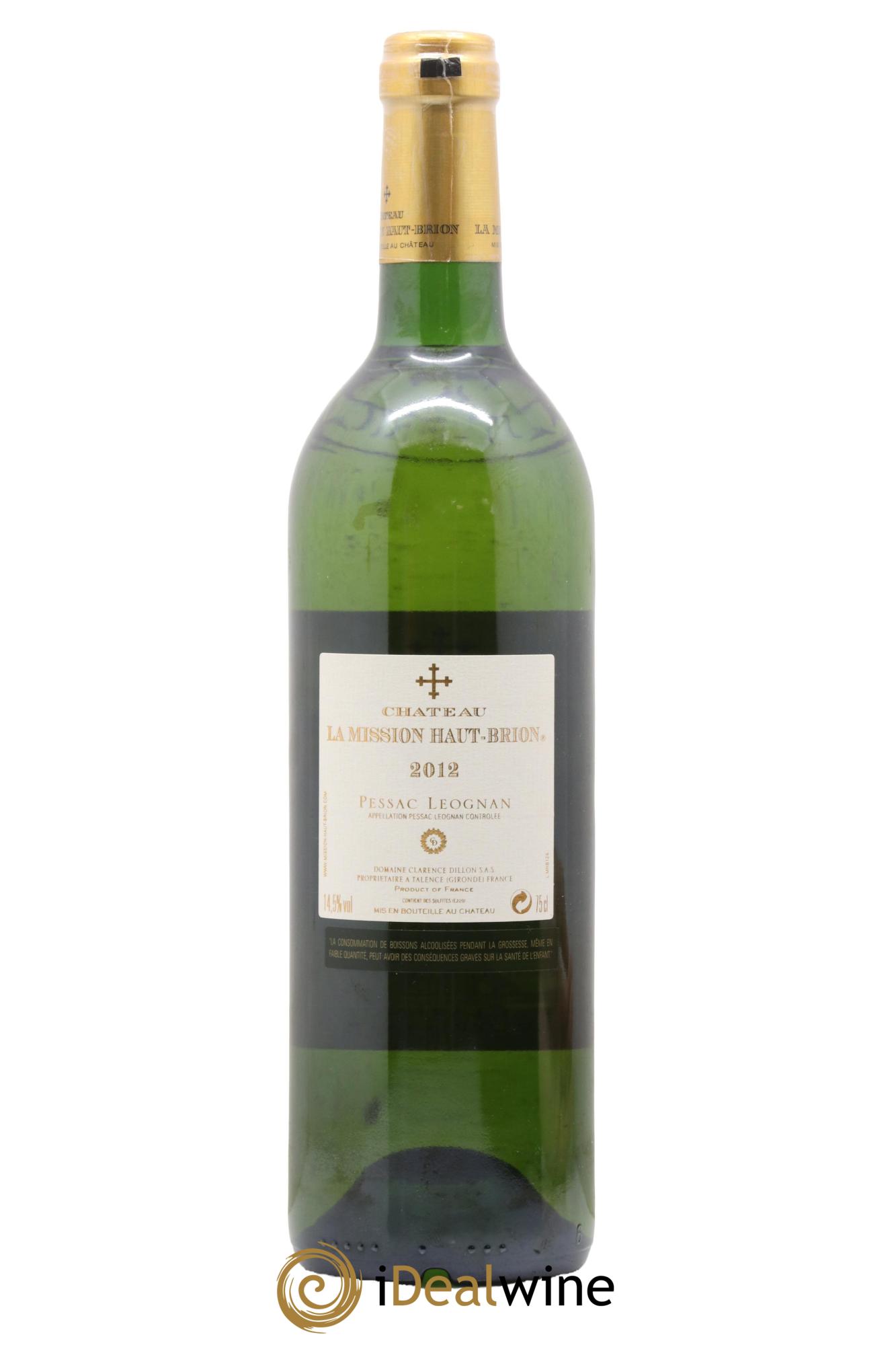 Château la Mission Haut-Brion 2012 - Lotto di 1 bottiglia - 1