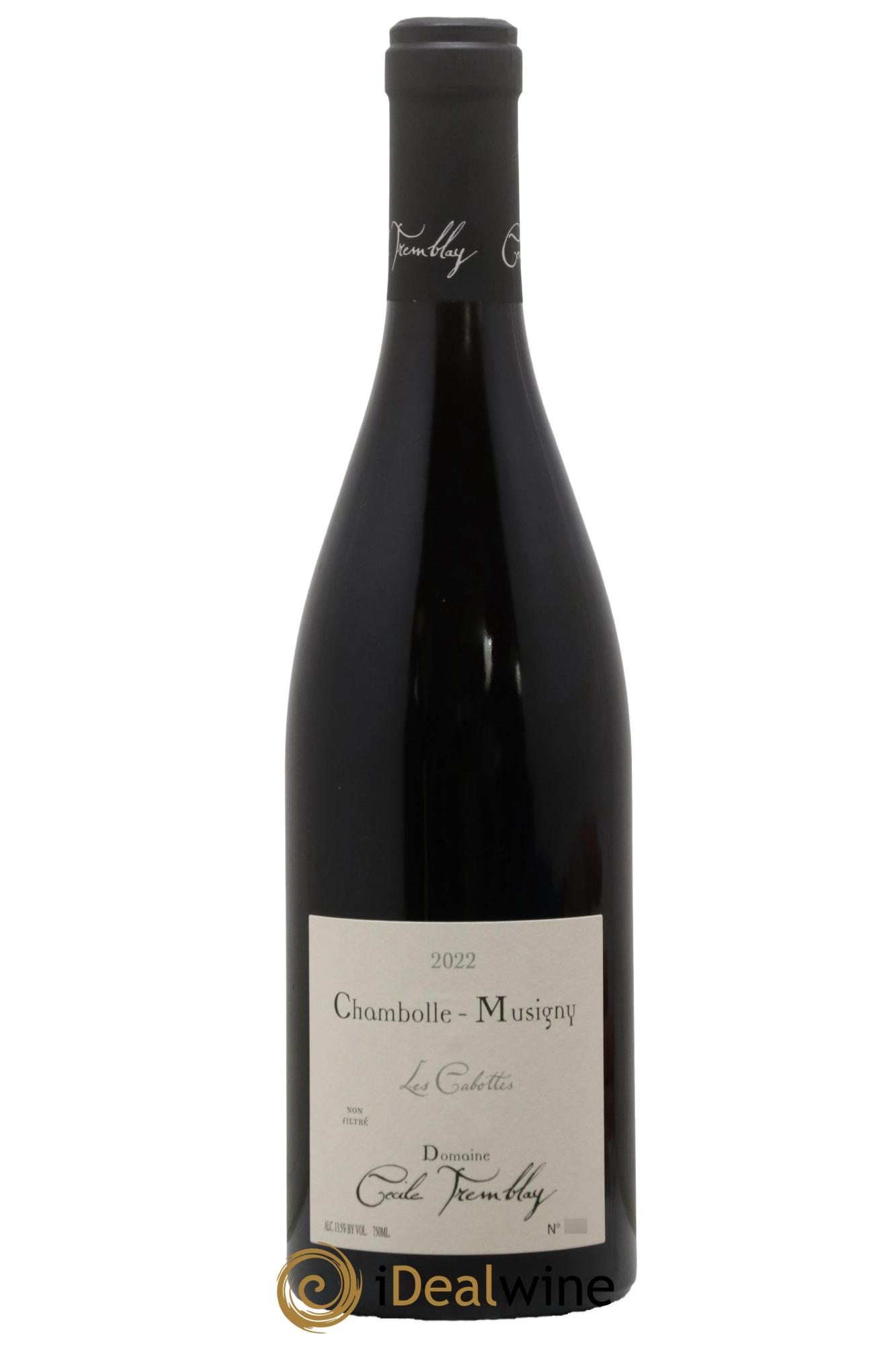 Chambolle-Musigny Les Cabottes Cécile Tremblay 2022 - Lot of 1 bottle - 0