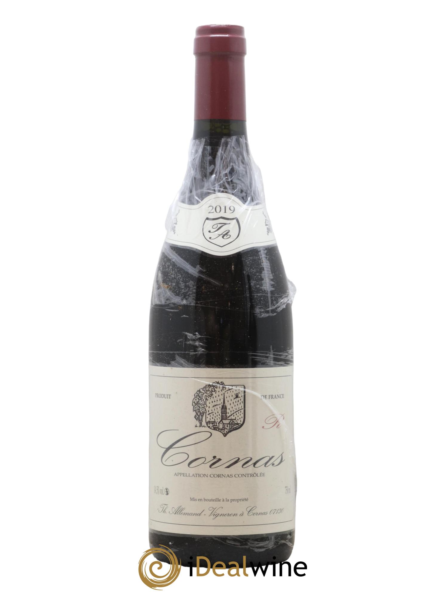 Cornas Reynard Thierry Allemand 2019 - Lot de 1 bouteille - 0
