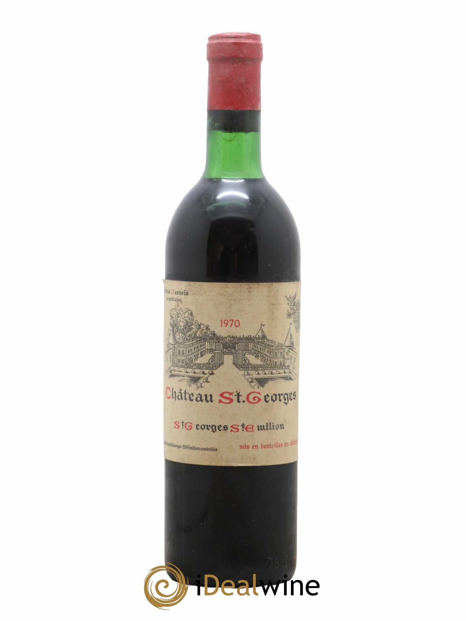 Château Saint-Georges 1970 - Lot de 1 bouteille - 0