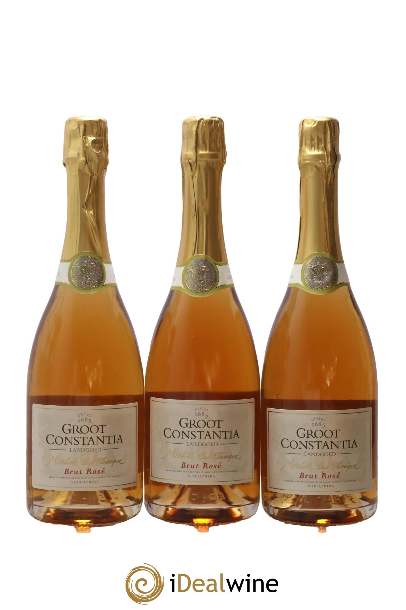 Afrique du Sud Méthode Cap Classique Brut Groot Constantia - Lot de 3 bouteilles - 0