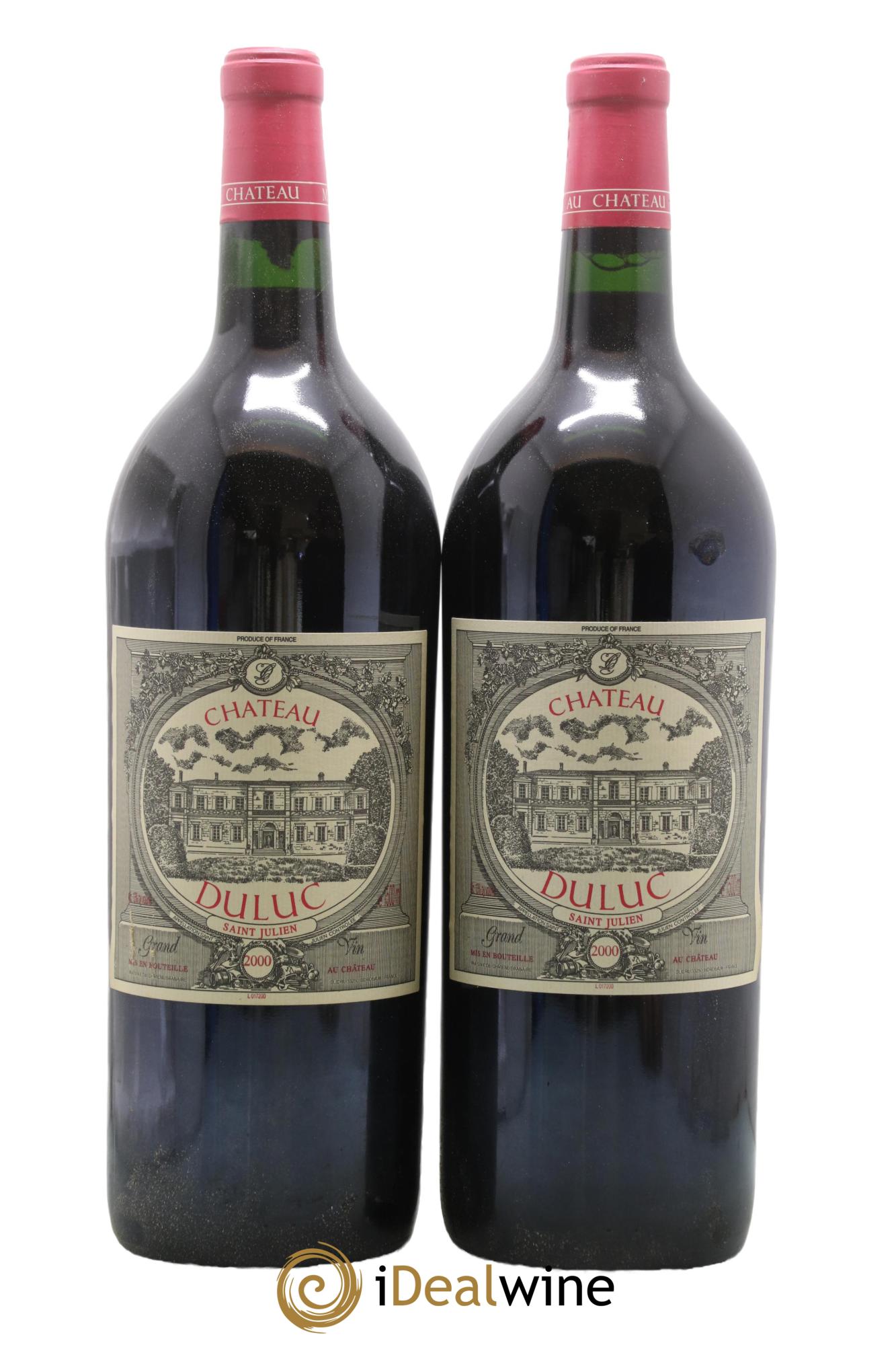 Duluc de Branaire Second Vin 2000 - Lotto di 2 magnum - 0