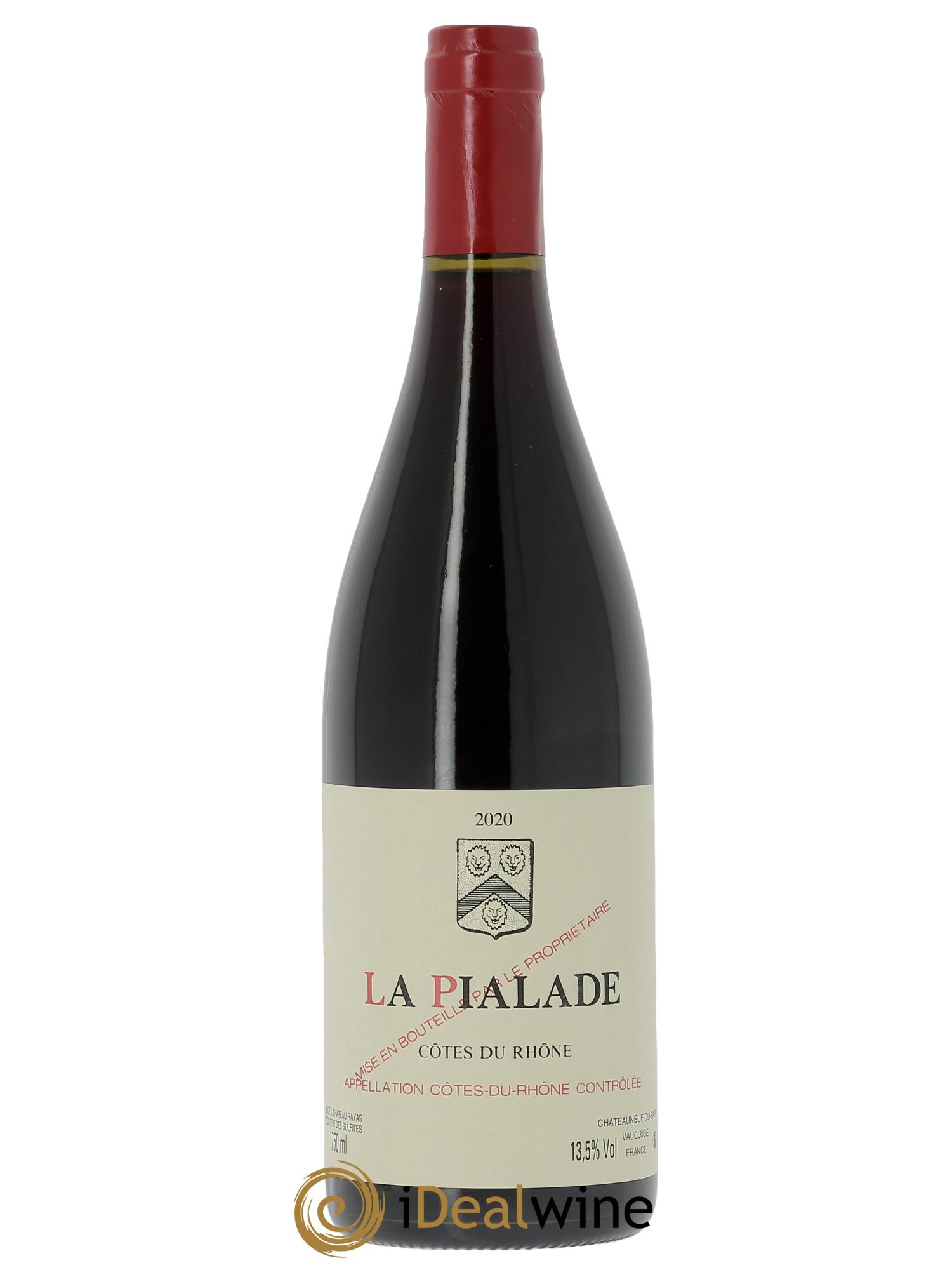 Côtes-du-Rhône La Pialade Emmanuel Reynaud 2020 - Lot de 1 bouteille - 0