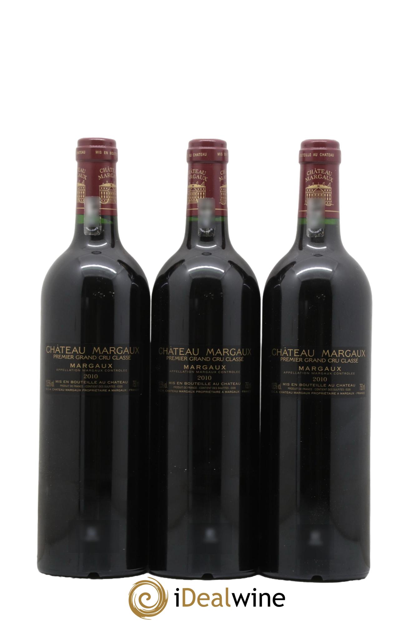 Château Margaux 1er Grand Cru Classé 2010 - Lot de 6 bouteilles - 3