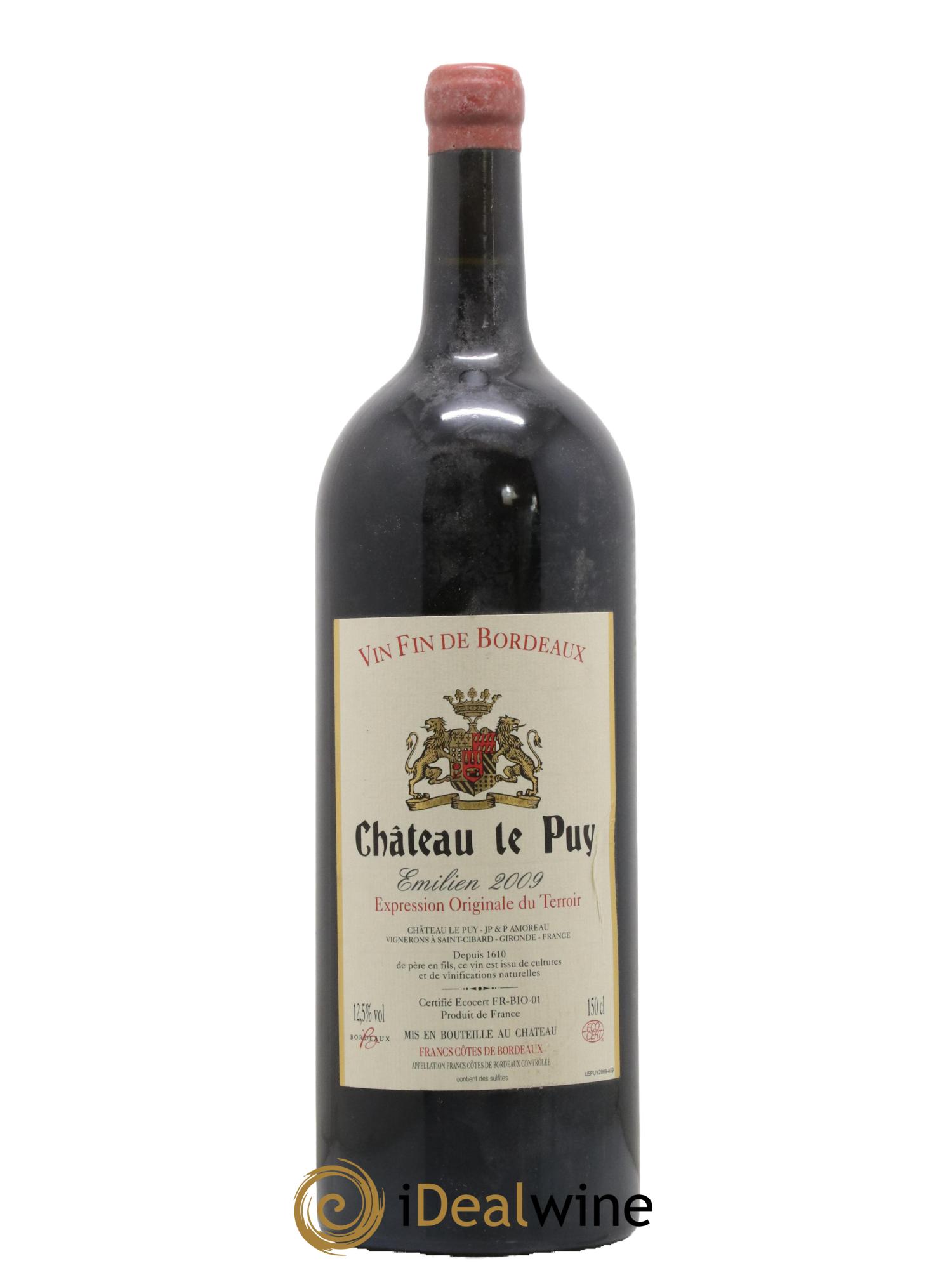 Le Puy - Cuvée Emilien 2009 - Lot de 1 magnum - 0
