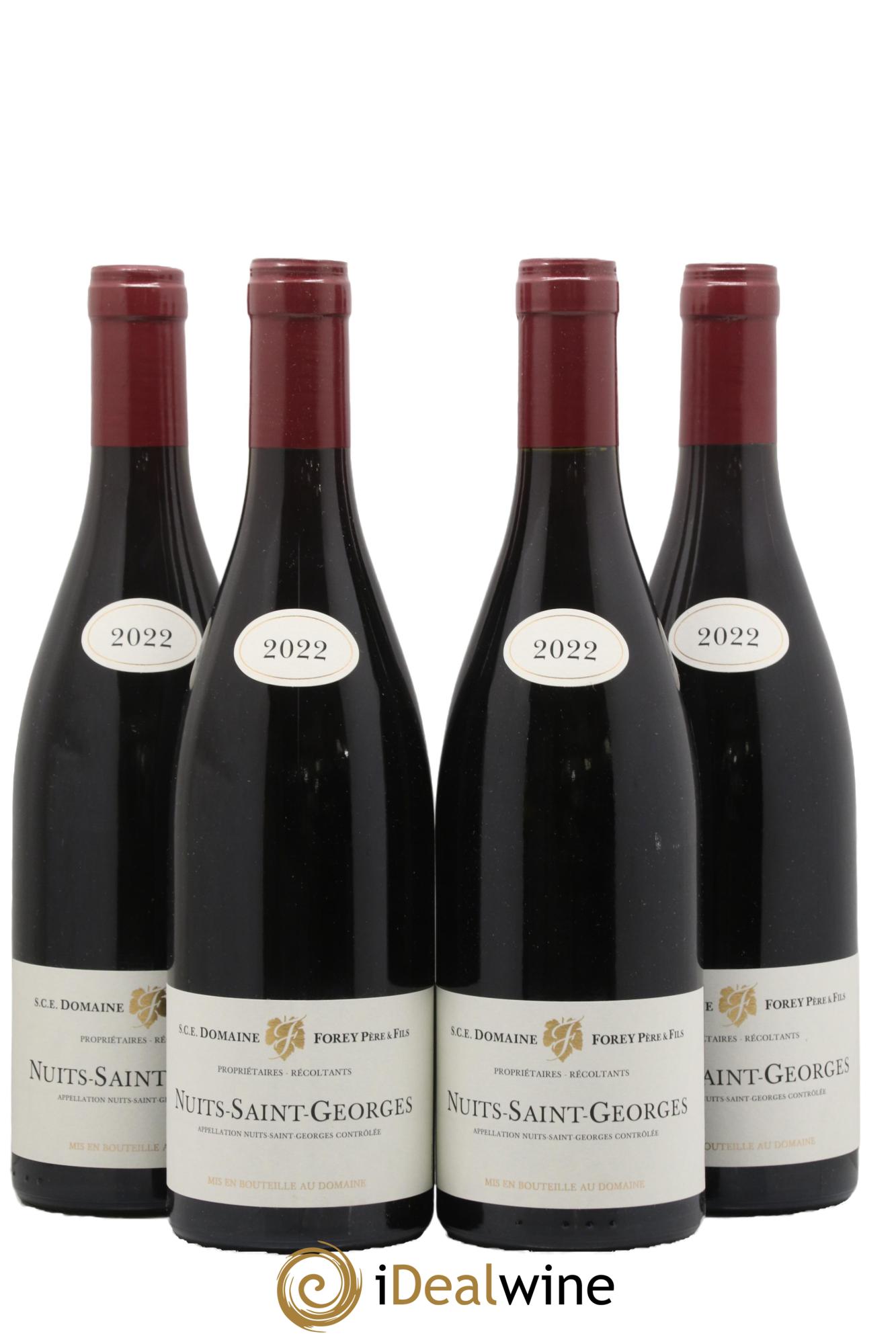 Nuits-Saint-Georges Forey Père et Fils (Domaine) 2022 - Lot de 4 bouteilles - 0